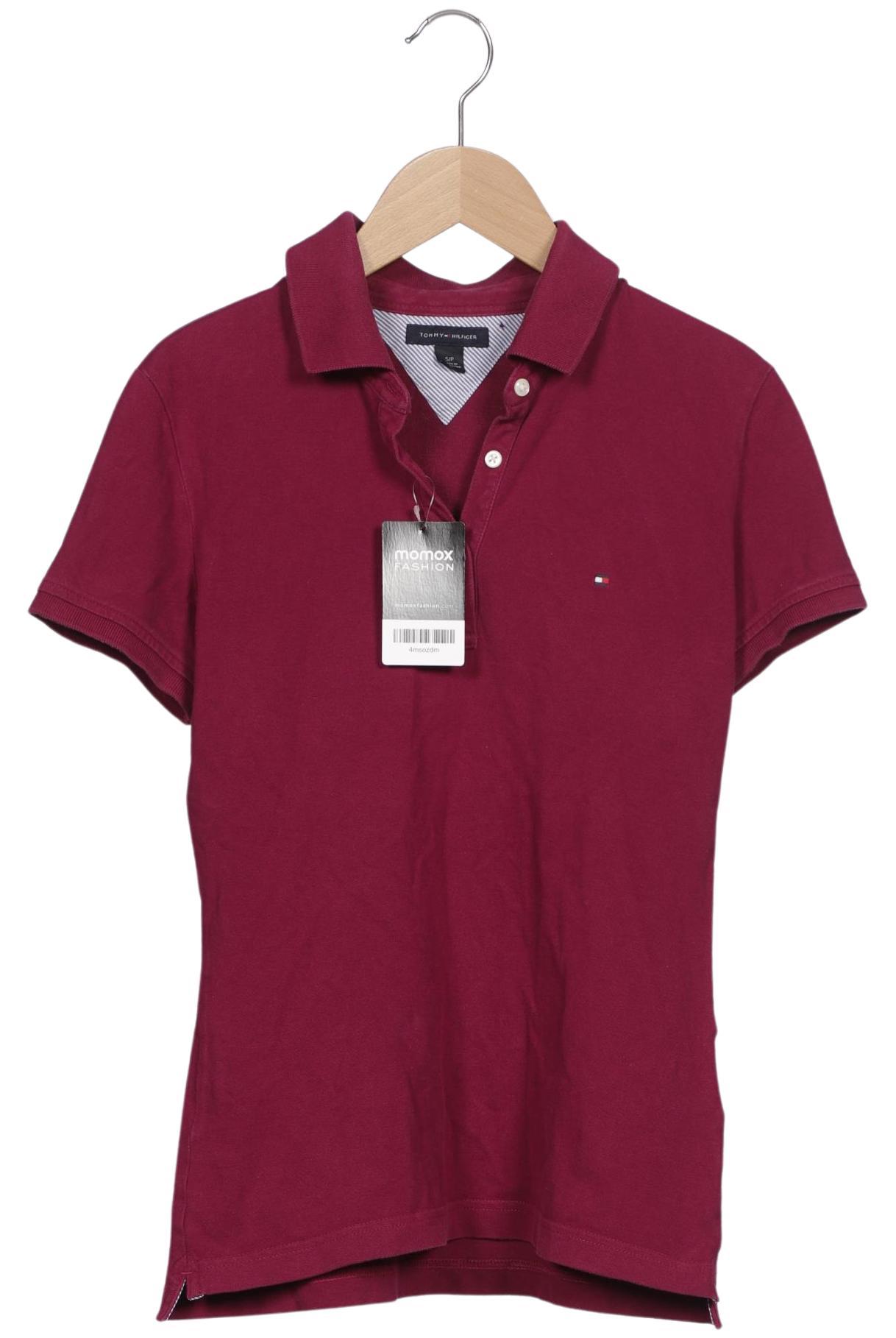 

Tommy Hilfiger Damen Poloshirt, bordeaux, Gr. 36