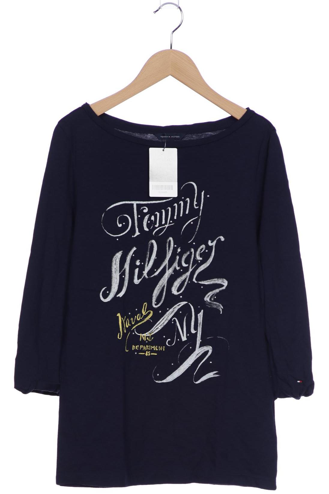 

Tommy Hilfiger Damen Langarmshirt, marineblau, Gr. 36