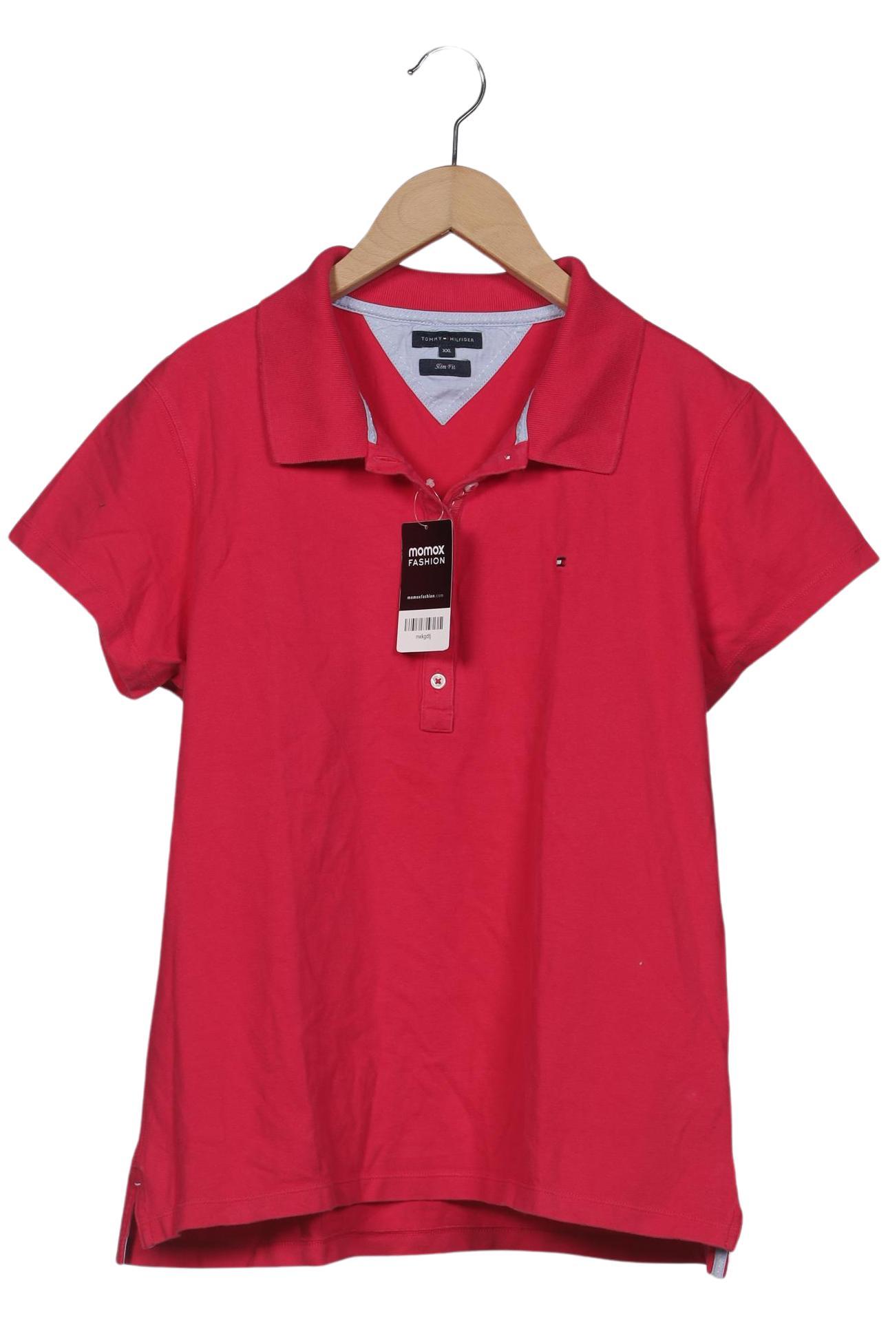 

Tommy Hilfiger Damen Poloshirt, pink, Gr. 46