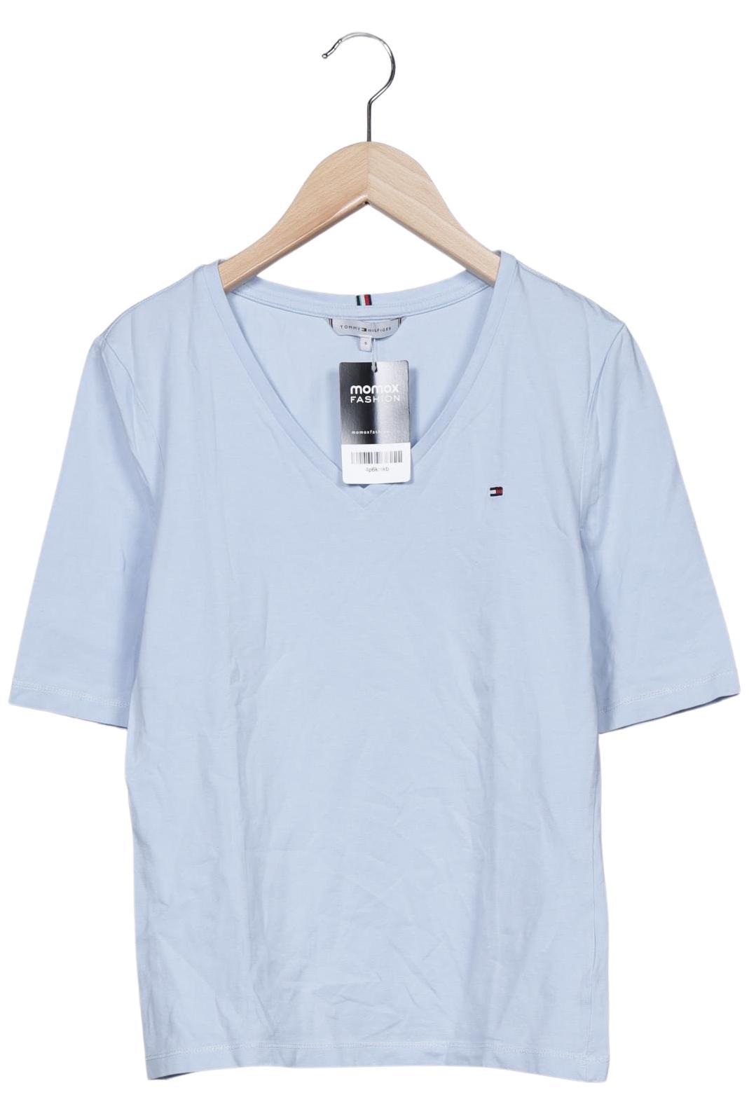 

Tommy Hilfiger Damen T-Shirt, hellblau, Gr. 36