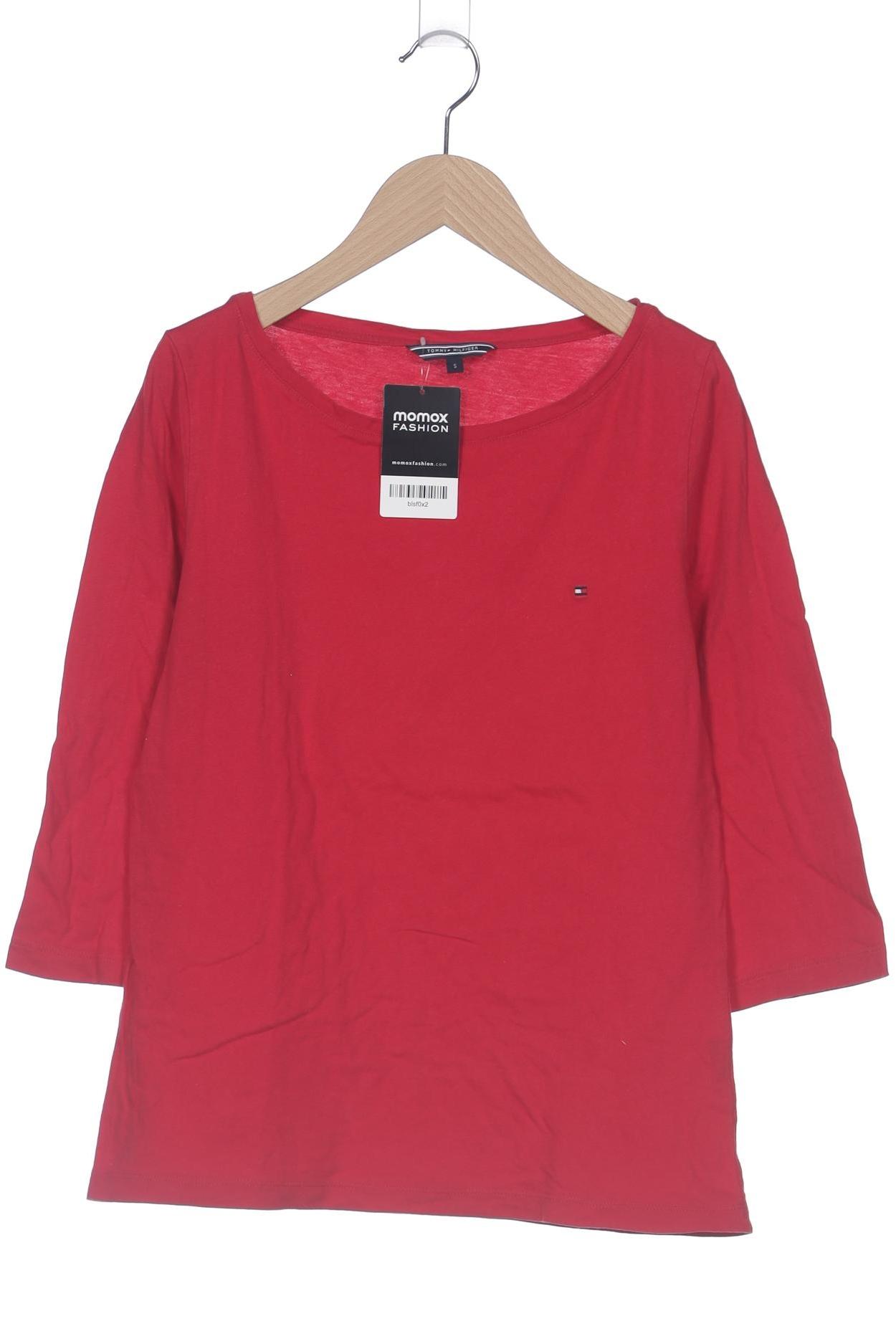 

Tommy Hilfiger Damen Langarmshirt, rot, Gr. 36
