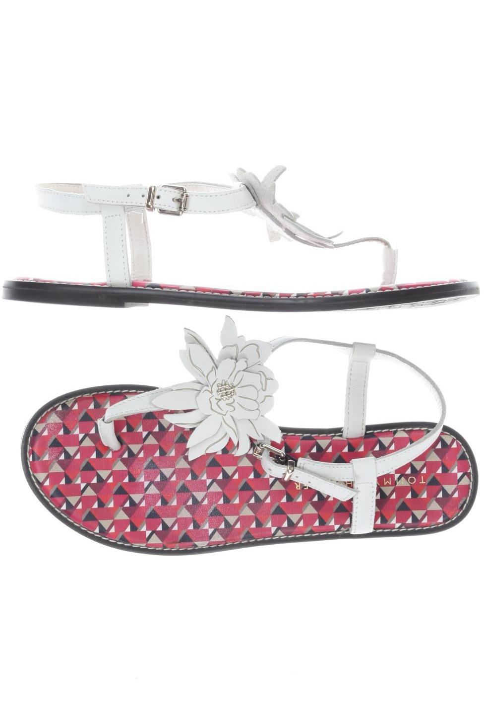 

Tommy Hilfiger Damen Sandale, weiß, Gr. 39