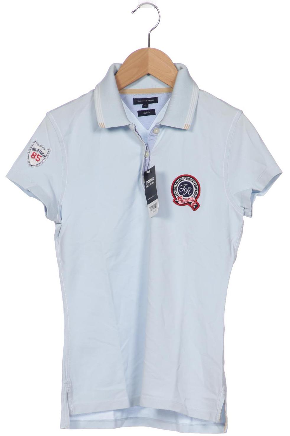 

Tommy Hilfiger Damen Poloshirt, hellblau