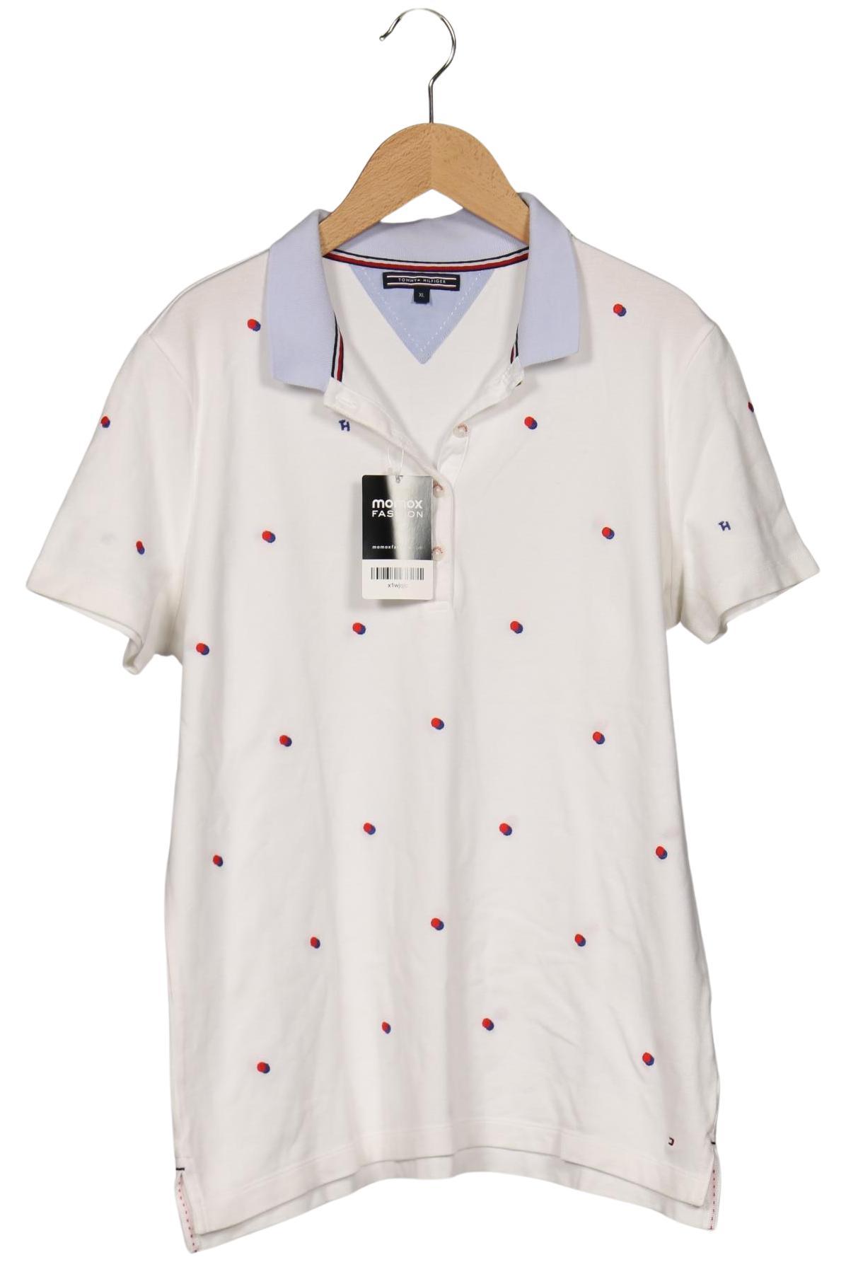

Tommy Hilfiger Damen Poloshirt, weiß, Gr. 44