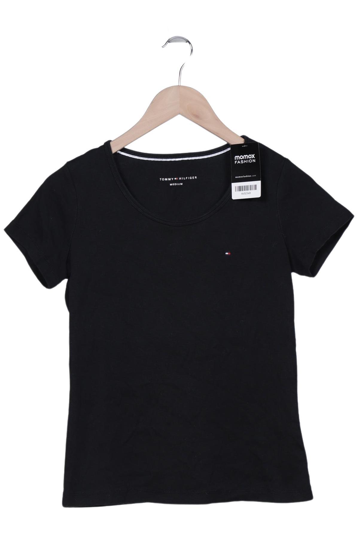 

Tommy Hilfiger Damen T-Shirt, schwarz, Gr. 38