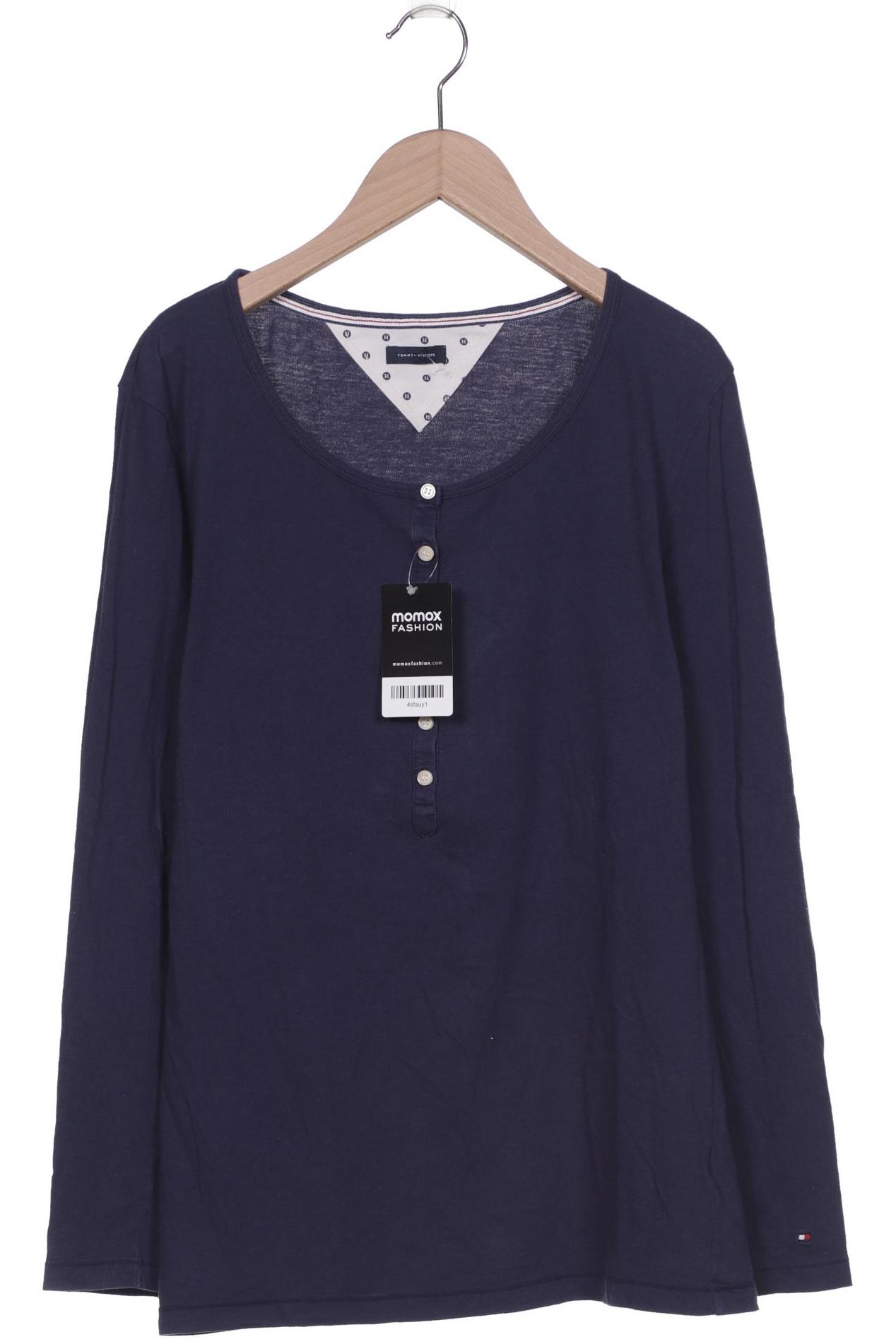 

Tommy Hilfiger Damen Langarmshirt, marineblau