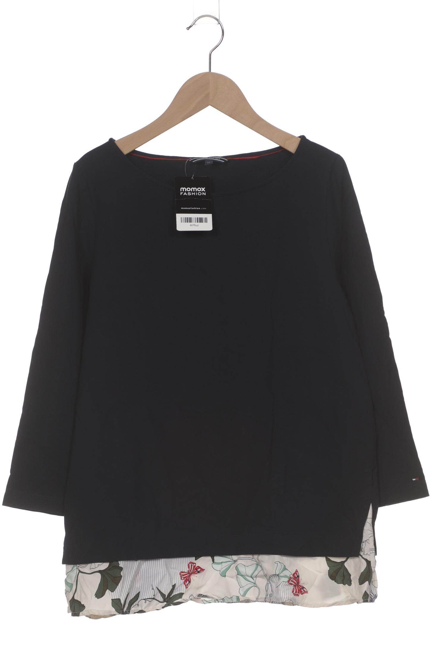

Tommy Hilfiger Damen Langarmshirt, marineblau, Gr. 38
