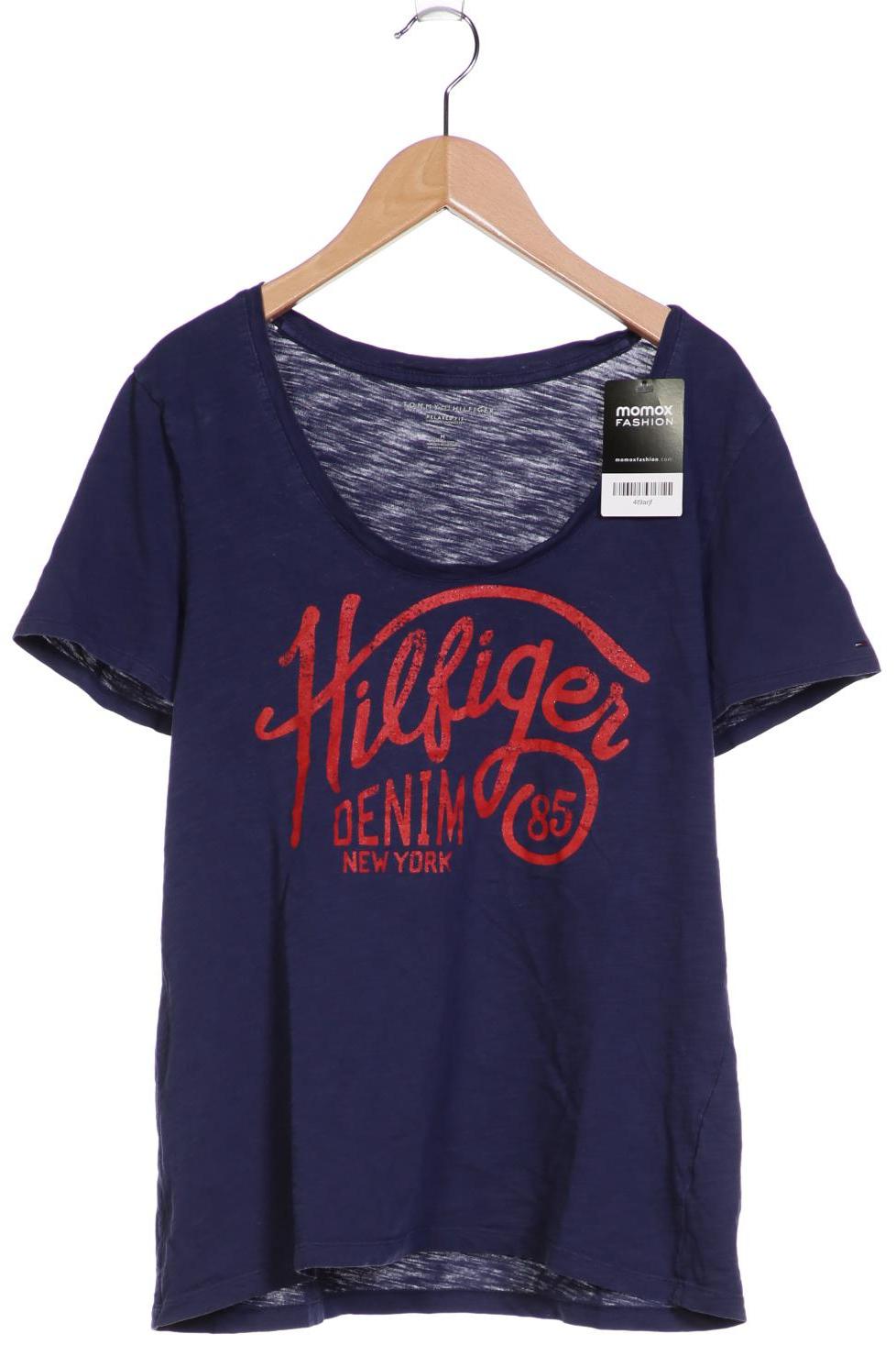 

Tommy Hilfiger Damen T-Shirt, marineblau, Gr. 38