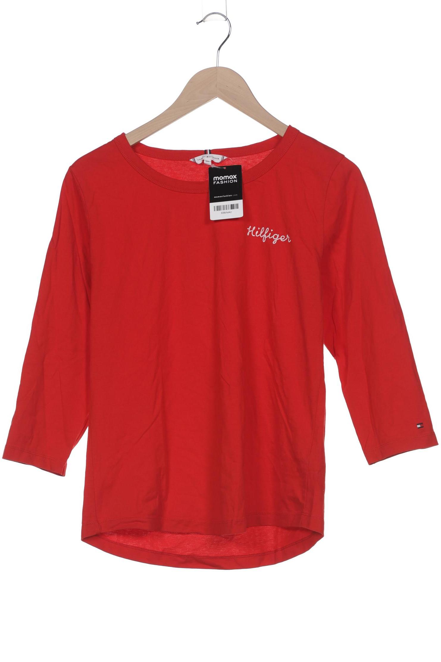 

Tommy Hilfiger Damen Langarmshirt, rot, Gr. 46