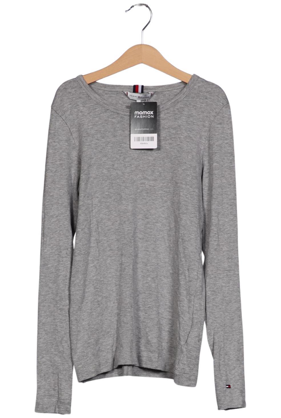 

Tommy Hilfiger Damen Langarmshirt, grau, Gr. 34