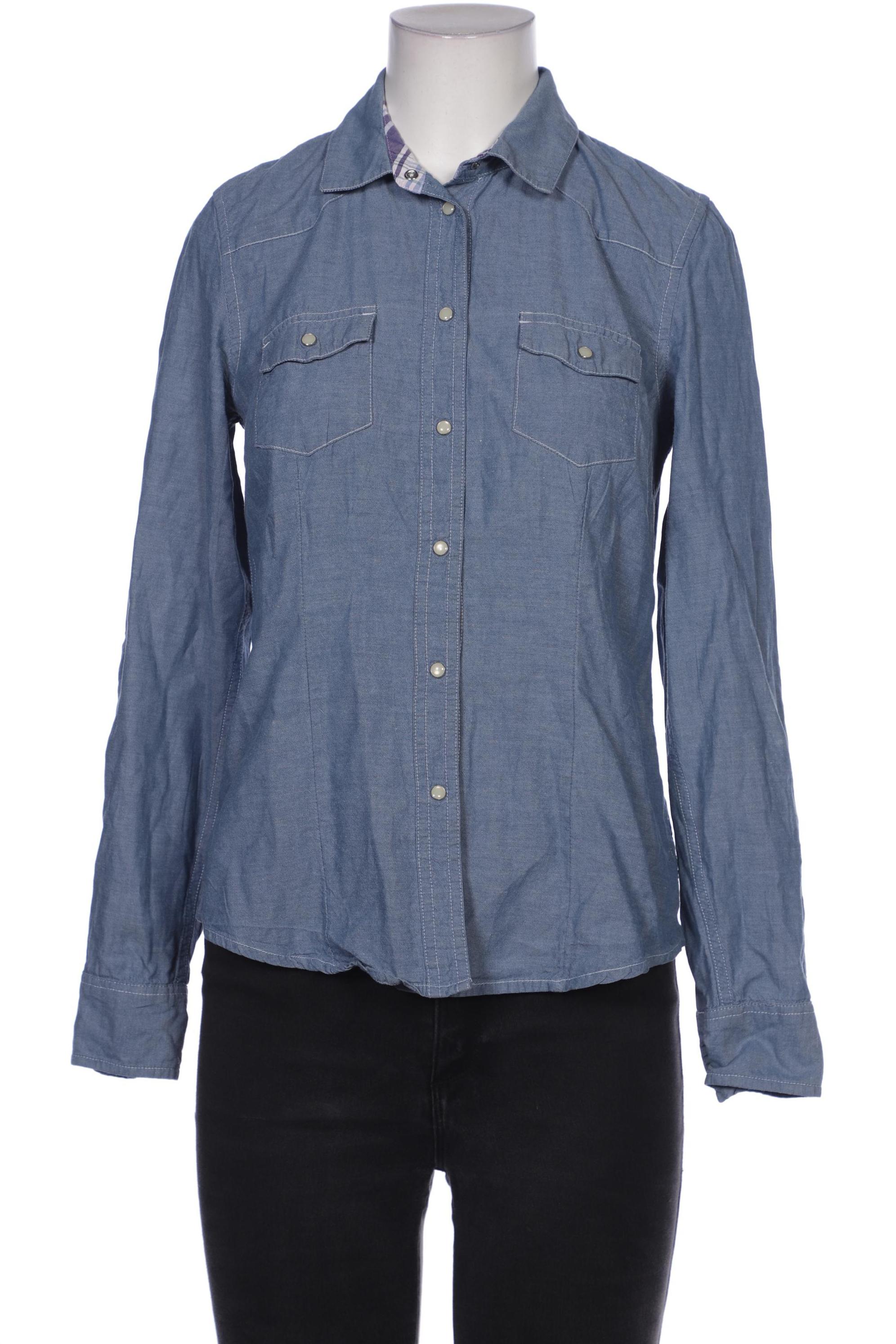 

Tommy Hilfiger Damen Bluse, blau, Gr. 36