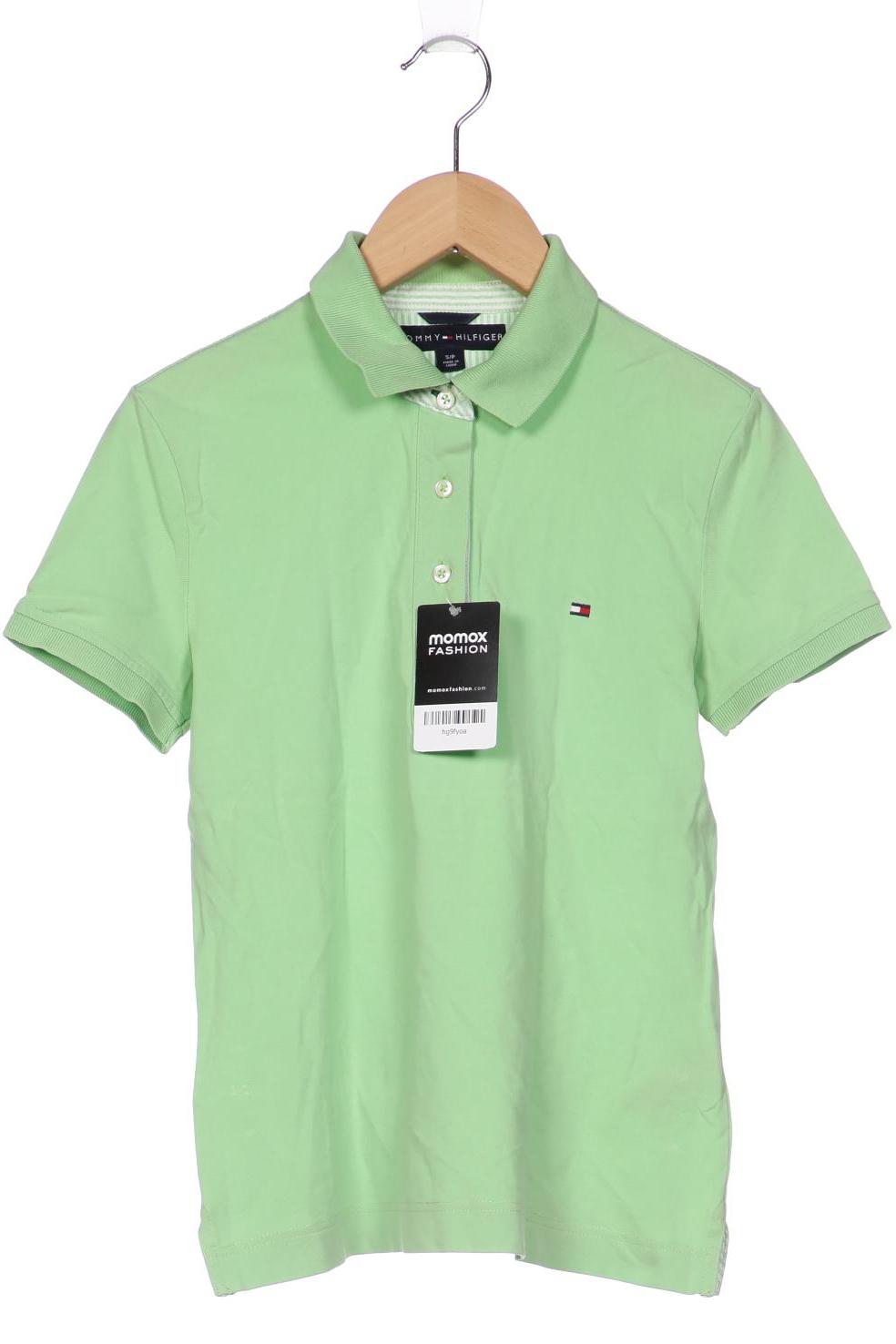 

Tommy Hilfiger Damen Poloshirt, hellgrün, Gr. 36