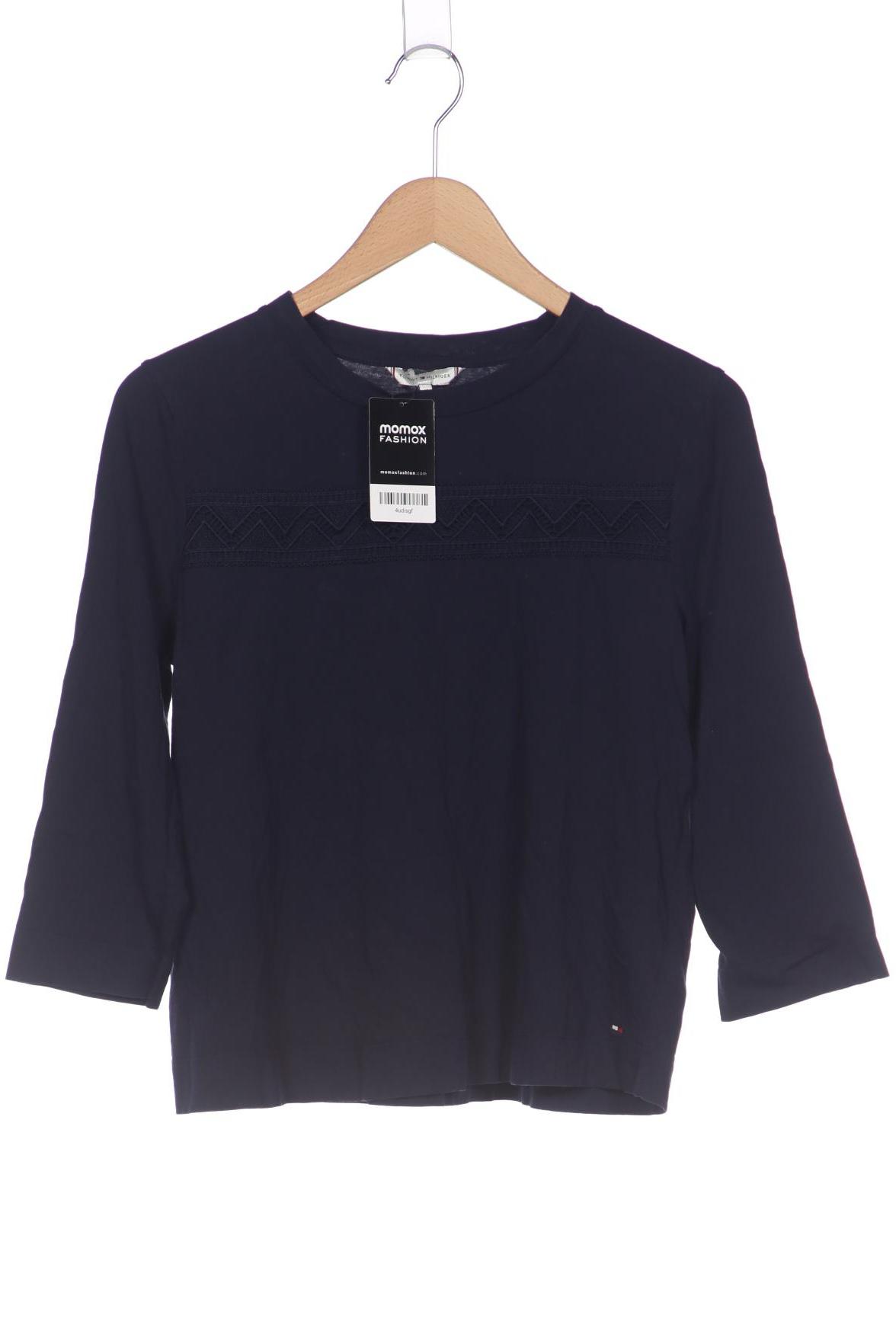 

Tommy Hilfiger Damen Langarmshirt, marineblau, Gr. 38