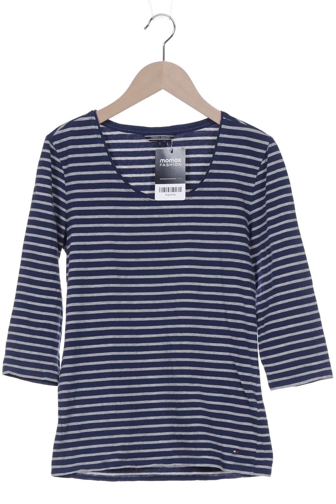 

Tommy Hilfiger Damen Langarmshirt, blau, Gr. 36