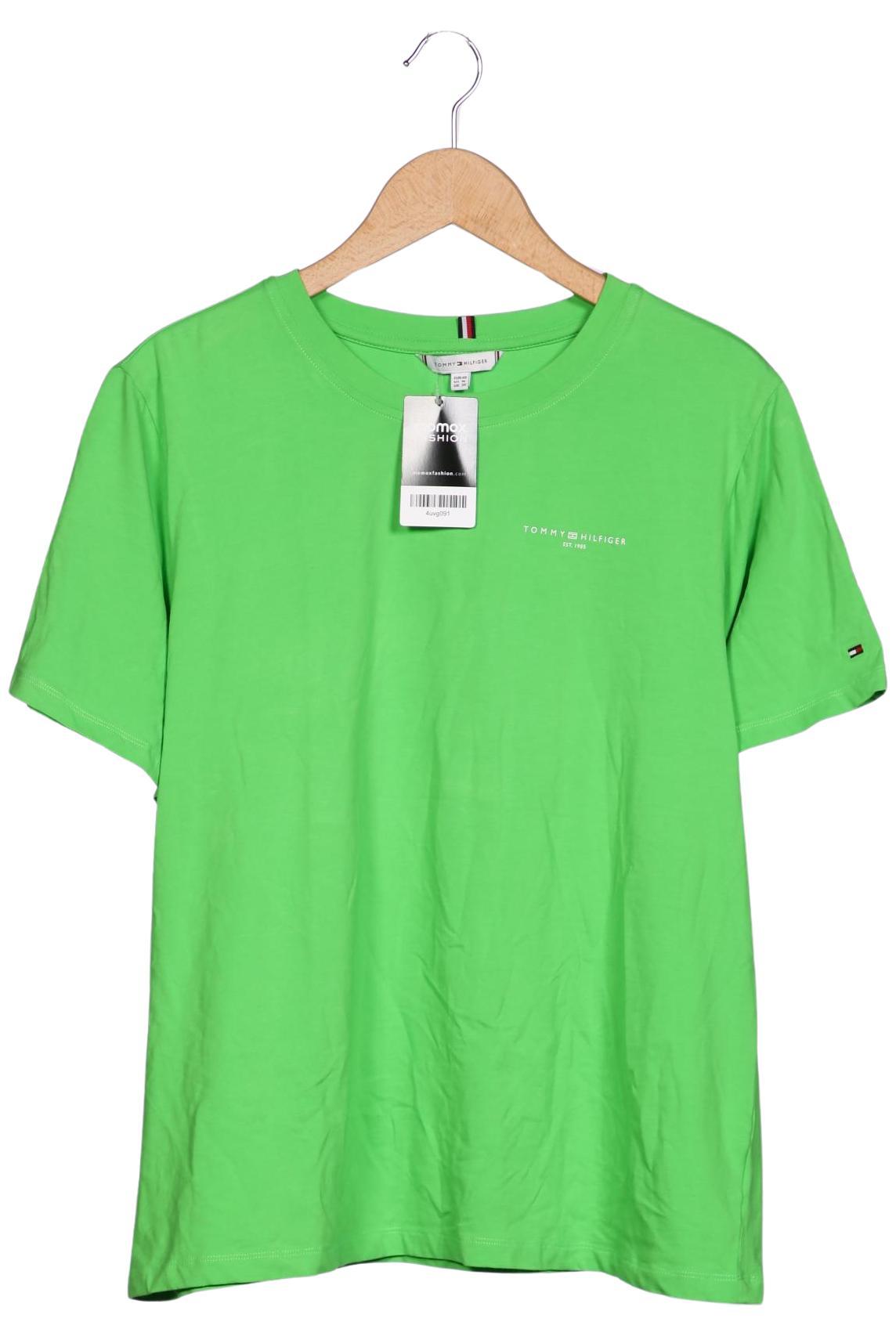 

Tommy Hilfiger Damen T-Shirt, grün, Gr. 48