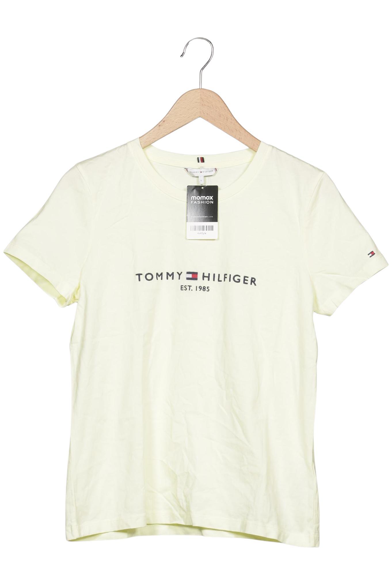 

Tommy Hilfiger Damen T-Shirt, cremeweiß, Gr. 42