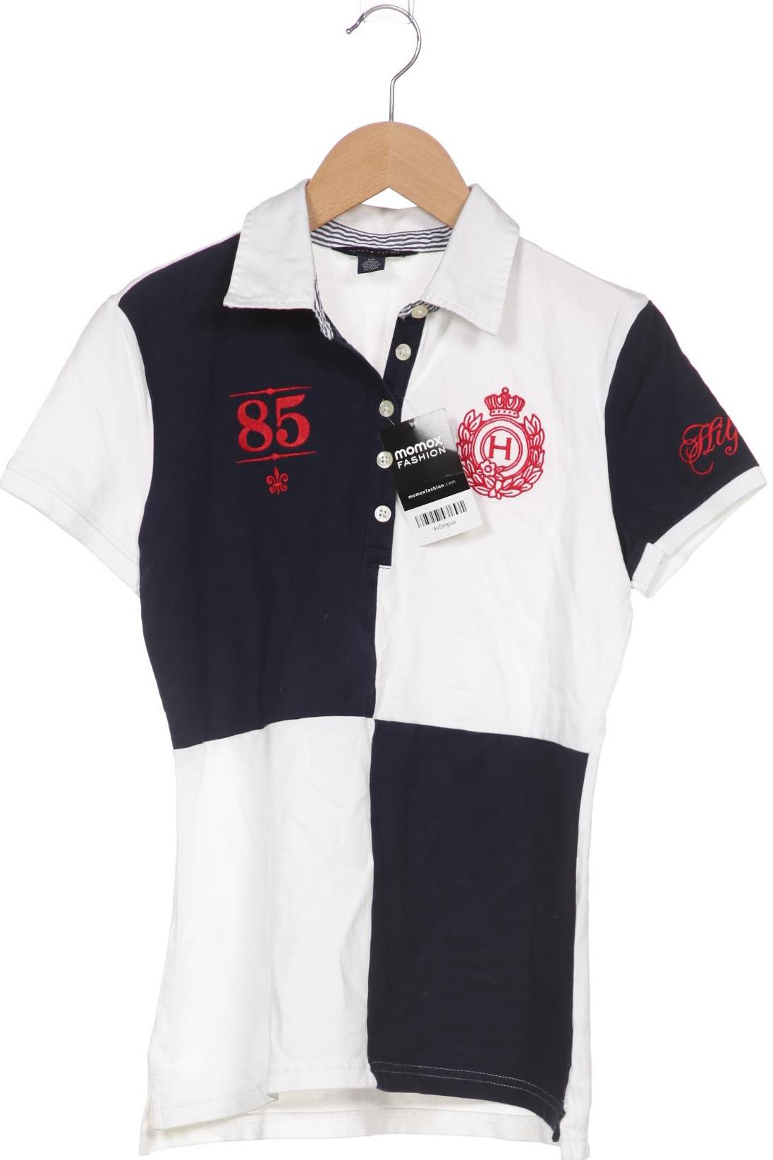 

Tommy Hilfiger Damen Poloshirt, weiß, Gr. 36