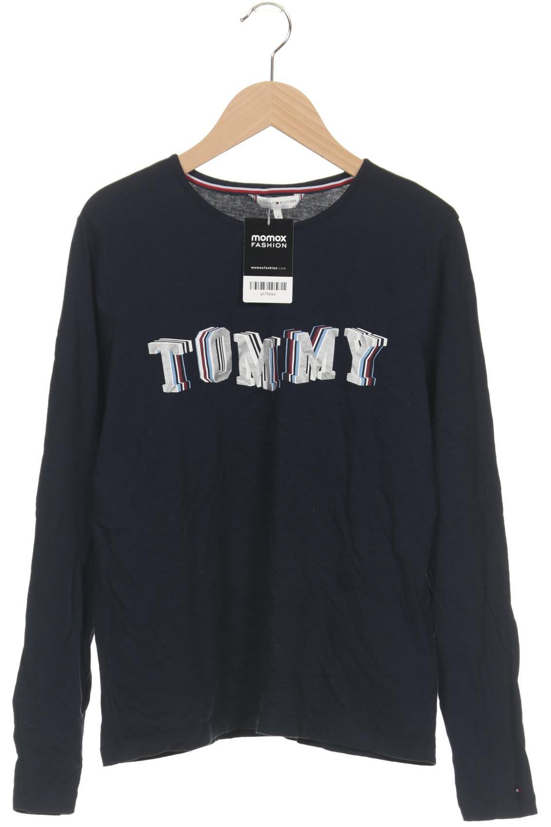 

Tommy Hilfiger Damen Langarmshirt, marineblau, Gr. 36