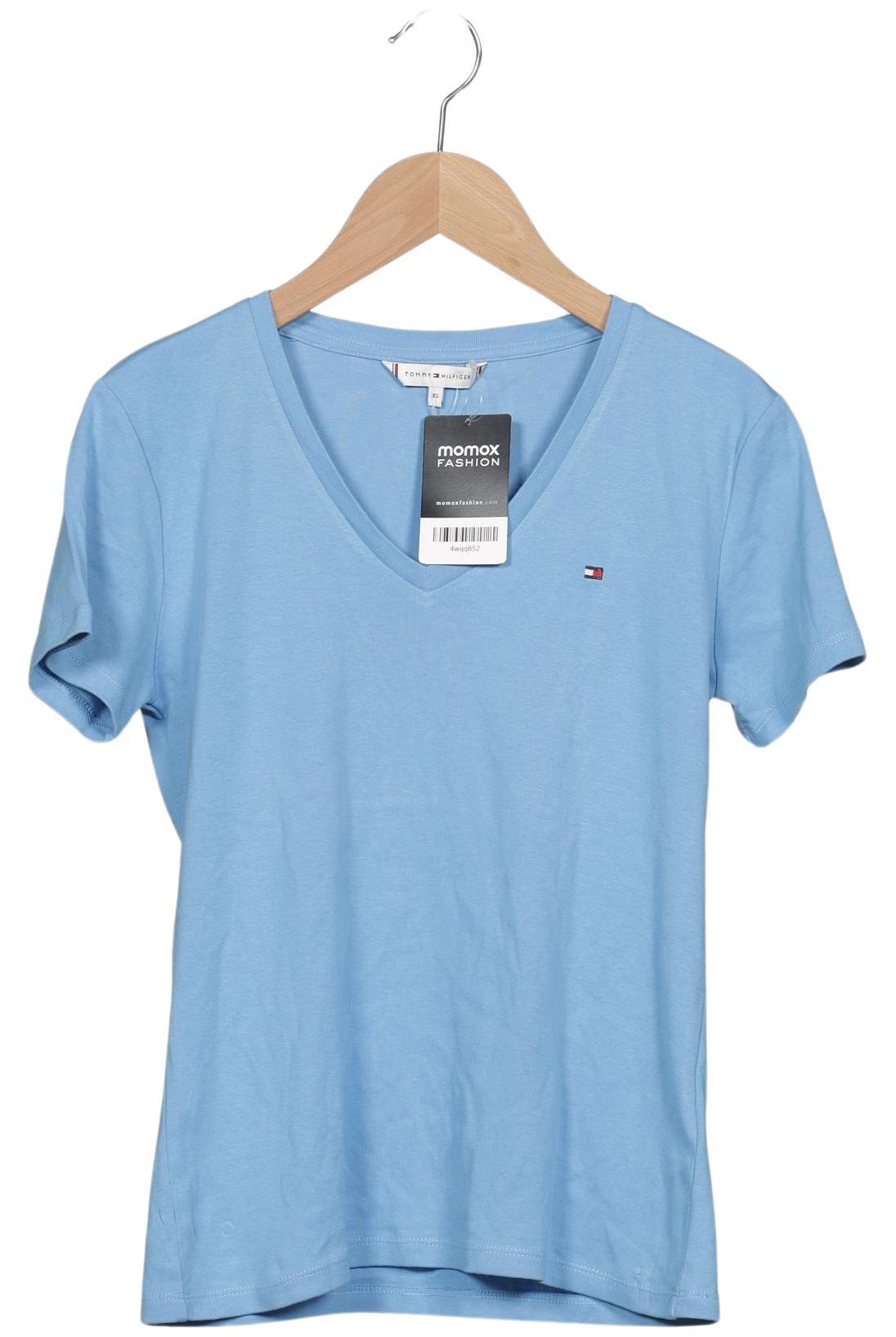 

Tommy Hilfiger Damen T-Shirt, hellblau, Gr. 34