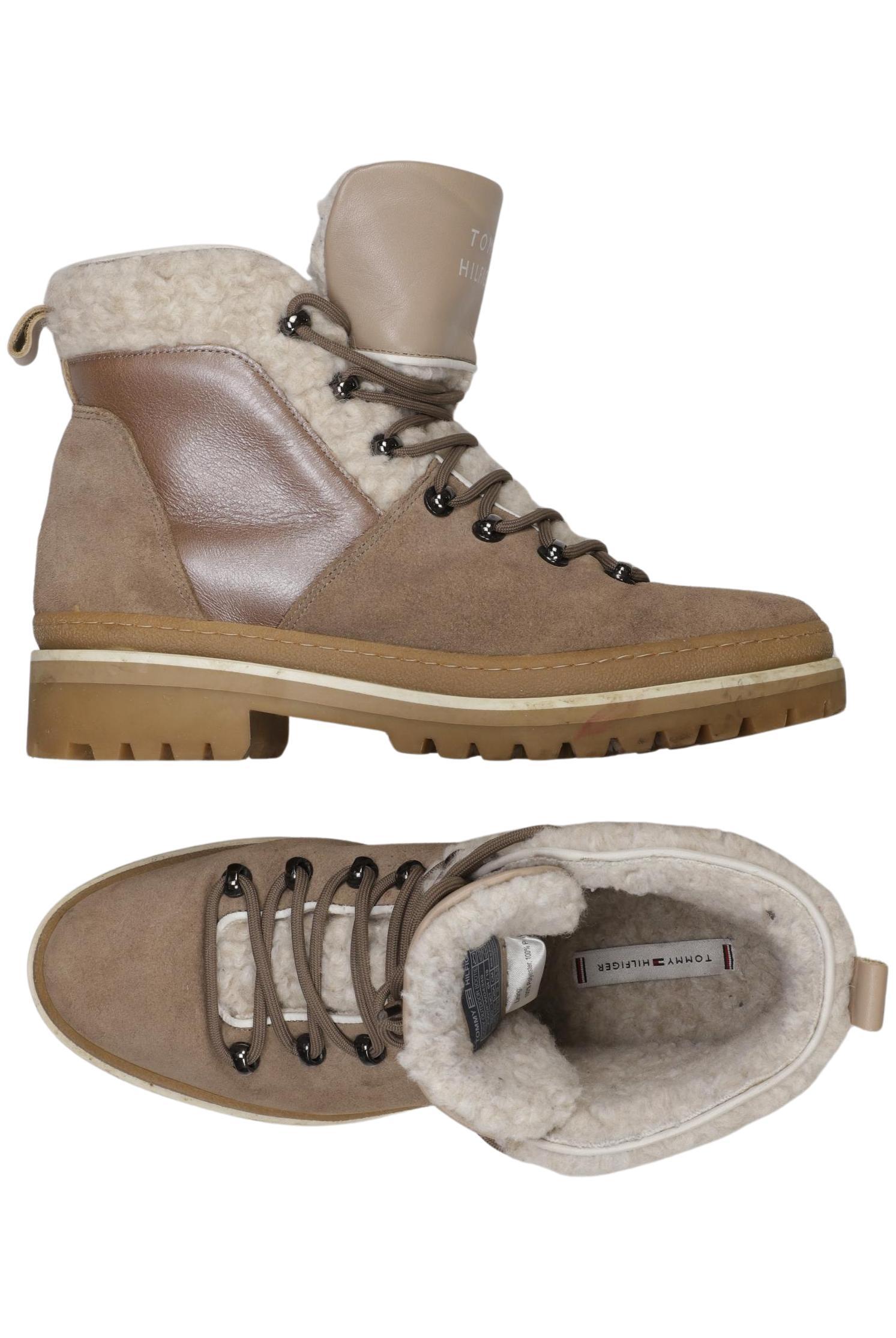

Tommy Hilfiger Damen Stiefelette, beige, Gr. 40