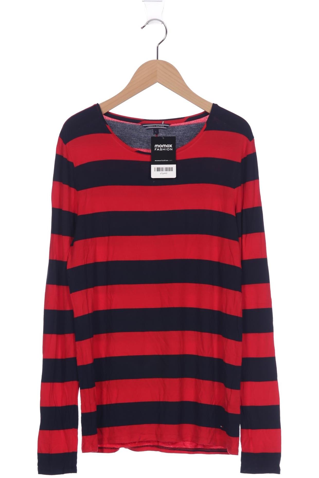 

Tommy Hilfiger Damen Langarmshirt, rot, Gr. 42