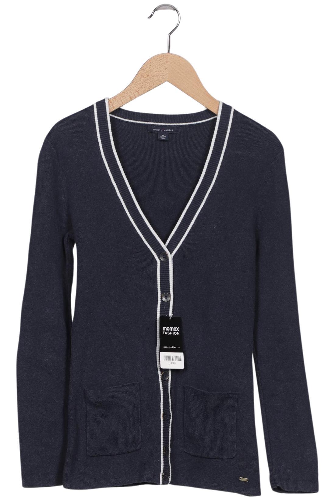 

Tommy Hilfiger Damen Strickjacke, marineblau, Gr. 34
