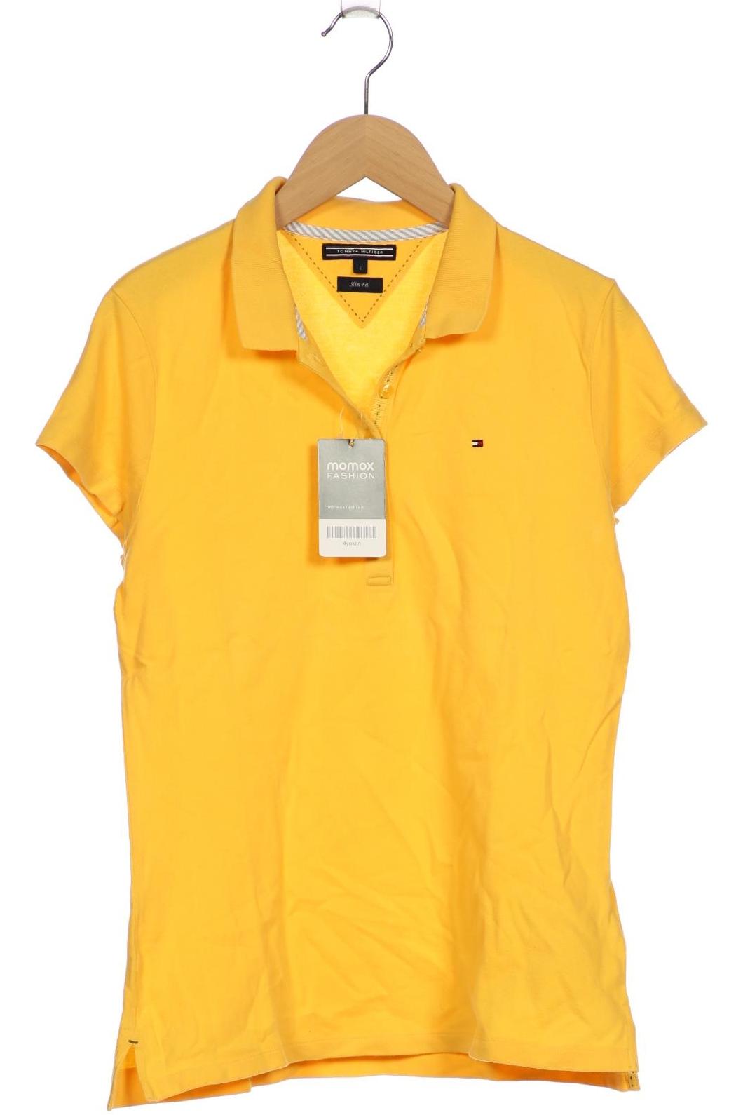 

Tommy Hilfiger Damen Poloshirt, gelb, Gr. 42
