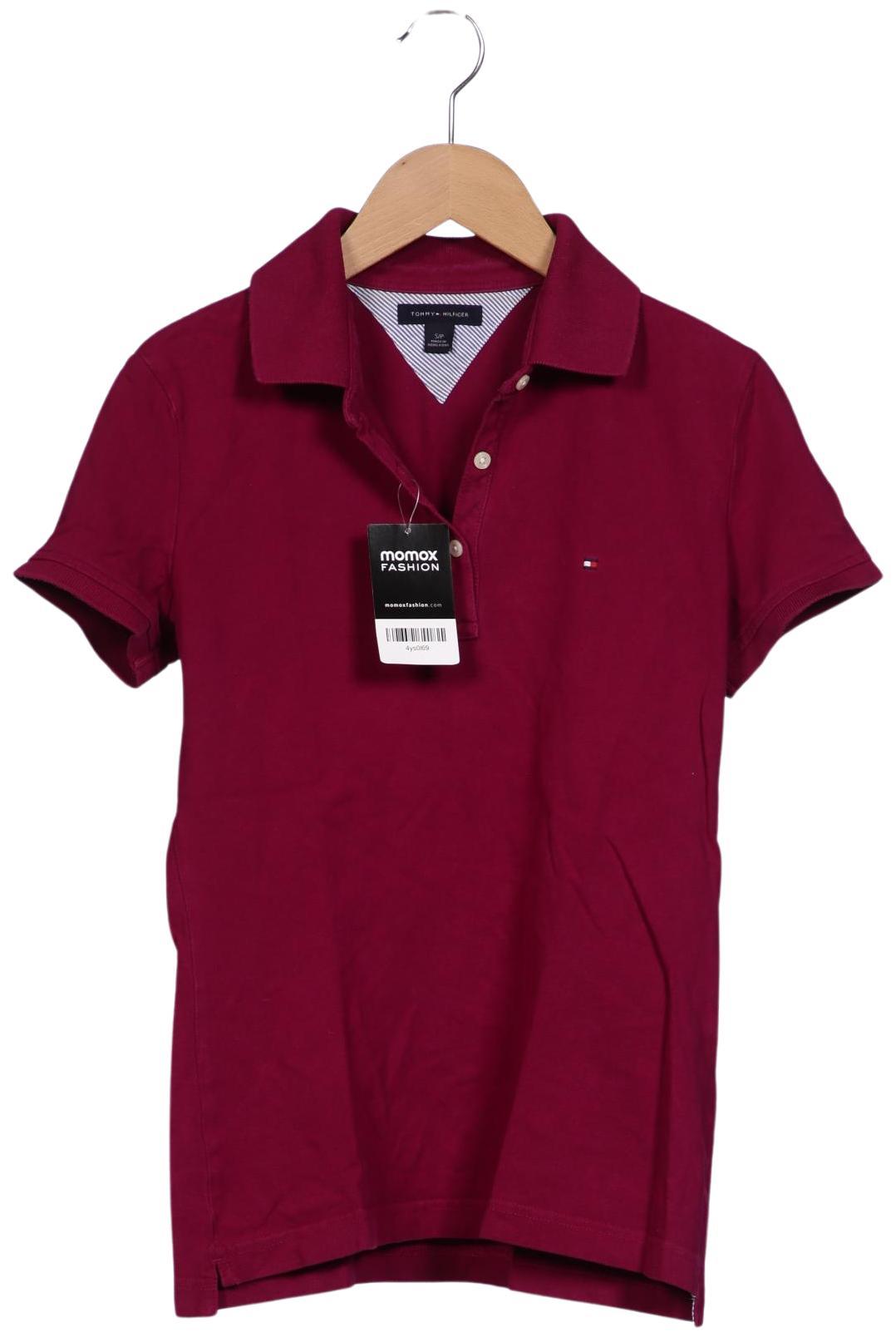 

Tommy Hilfiger Damen Poloshirt, bordeaux, Gr. 36