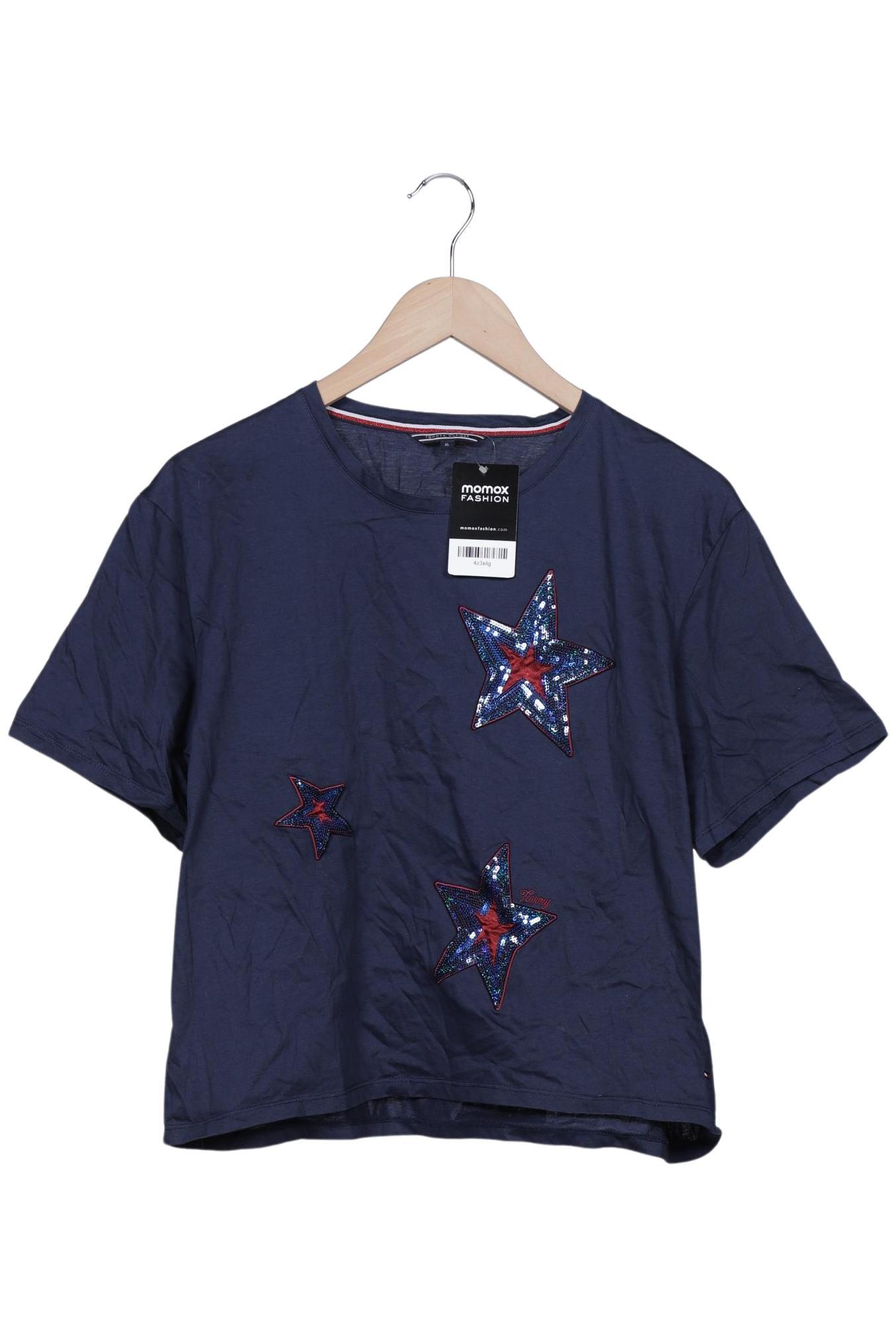 

Tommy Hilfiger Damen T-Shirt, marineblau, Gr. 44