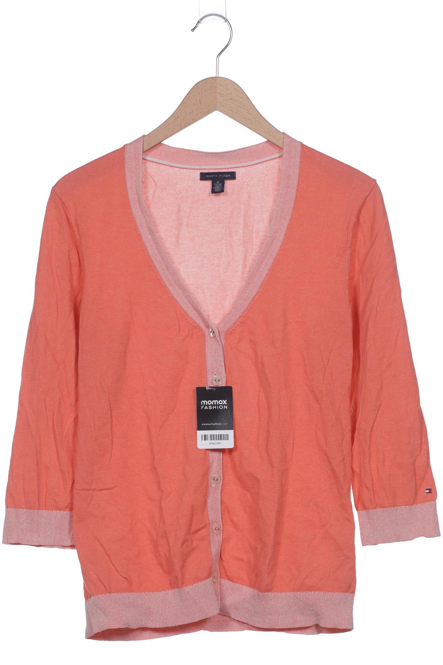 

Tommy Hilfiger Damen Strickjacke, orange, Gr. 44