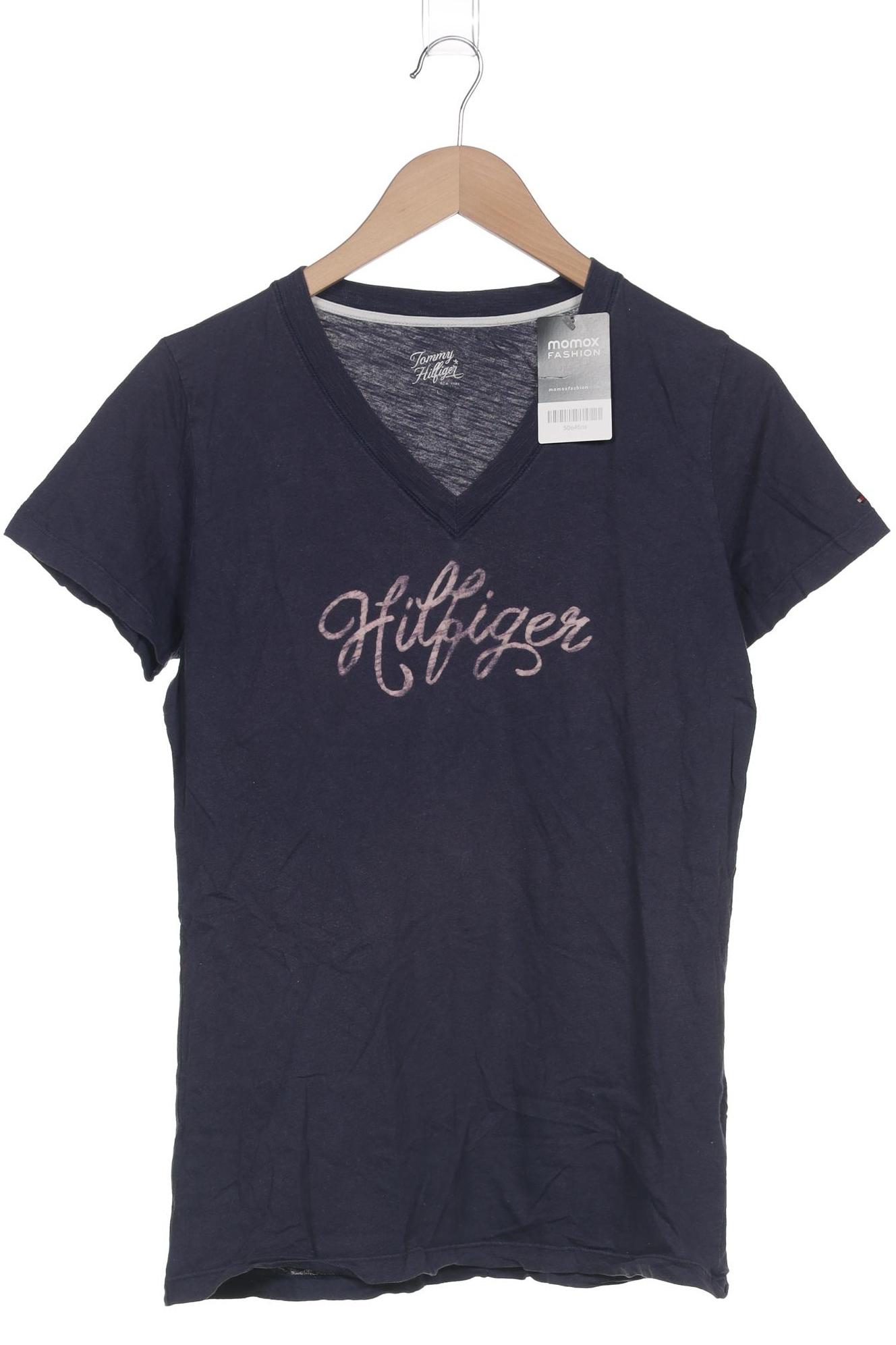 

Tommy Hilfiger Damen T-Shirt, marineblau, Gr. 42