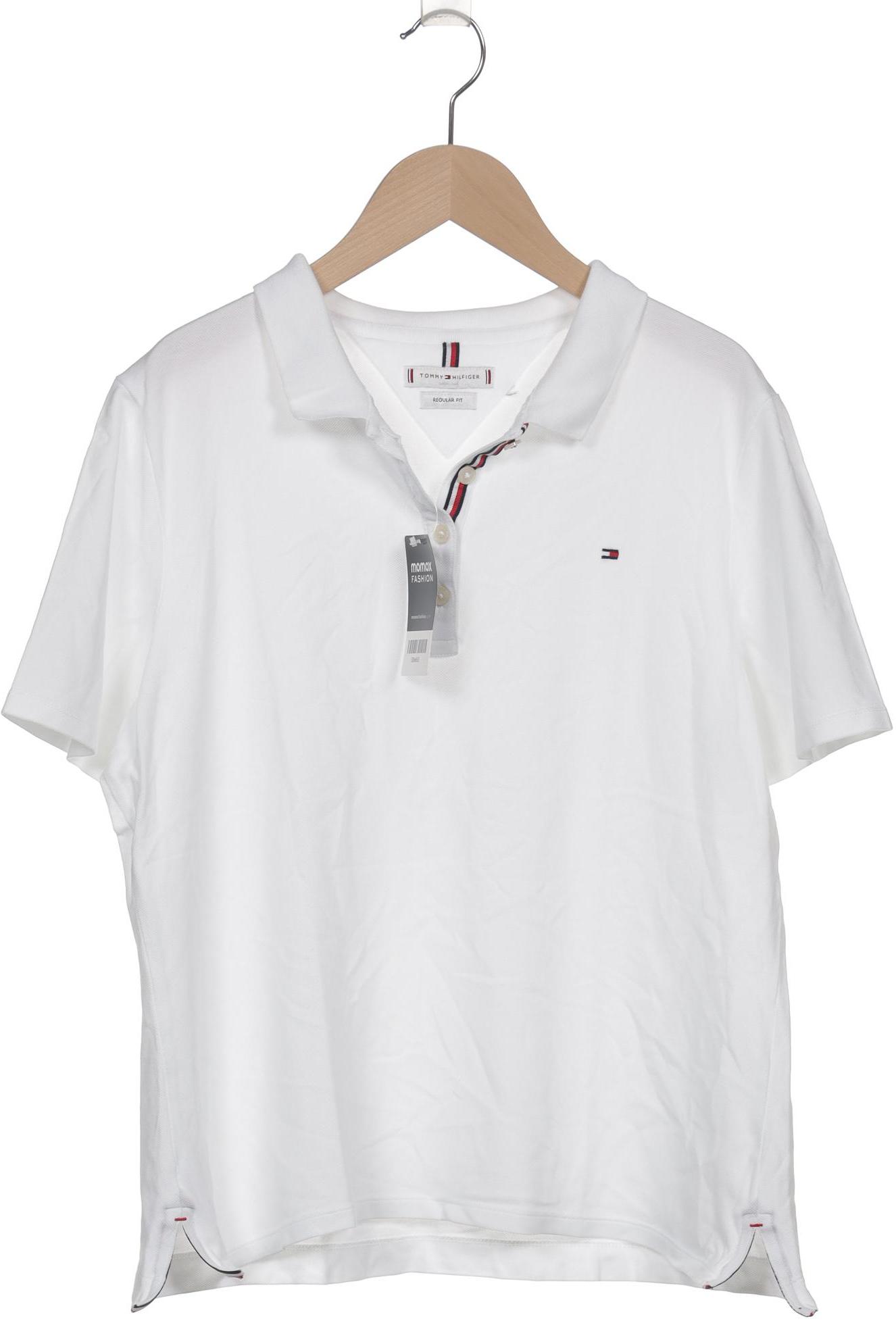 

Tommy Hilfiger Damen Poloshirt, weiß, Gr. 46