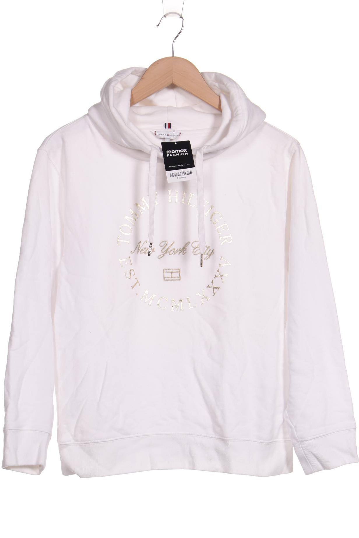 

Tommy Hilfiger Damen Kapuzenpullover, weiß, Gr. 42