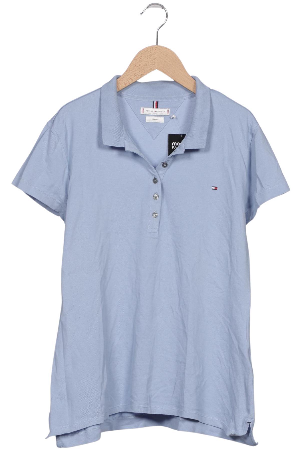 

Tommy Hilfiger Damen Poloshirt, blau, Gr. 46