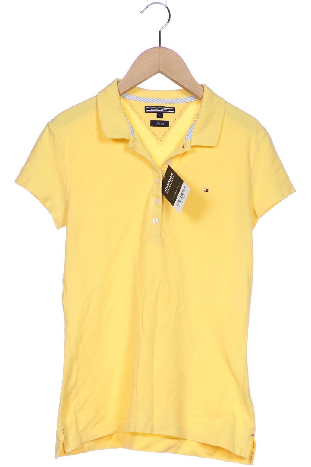 

Tommy Hilfiger Damen Poloshirt, gelb, Gr. 36