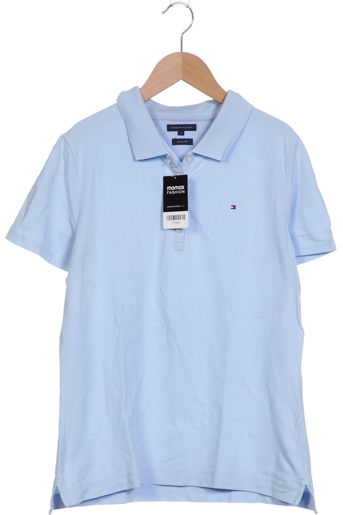 

Tommy Hilfiger Damen Poloshirt, hellblau