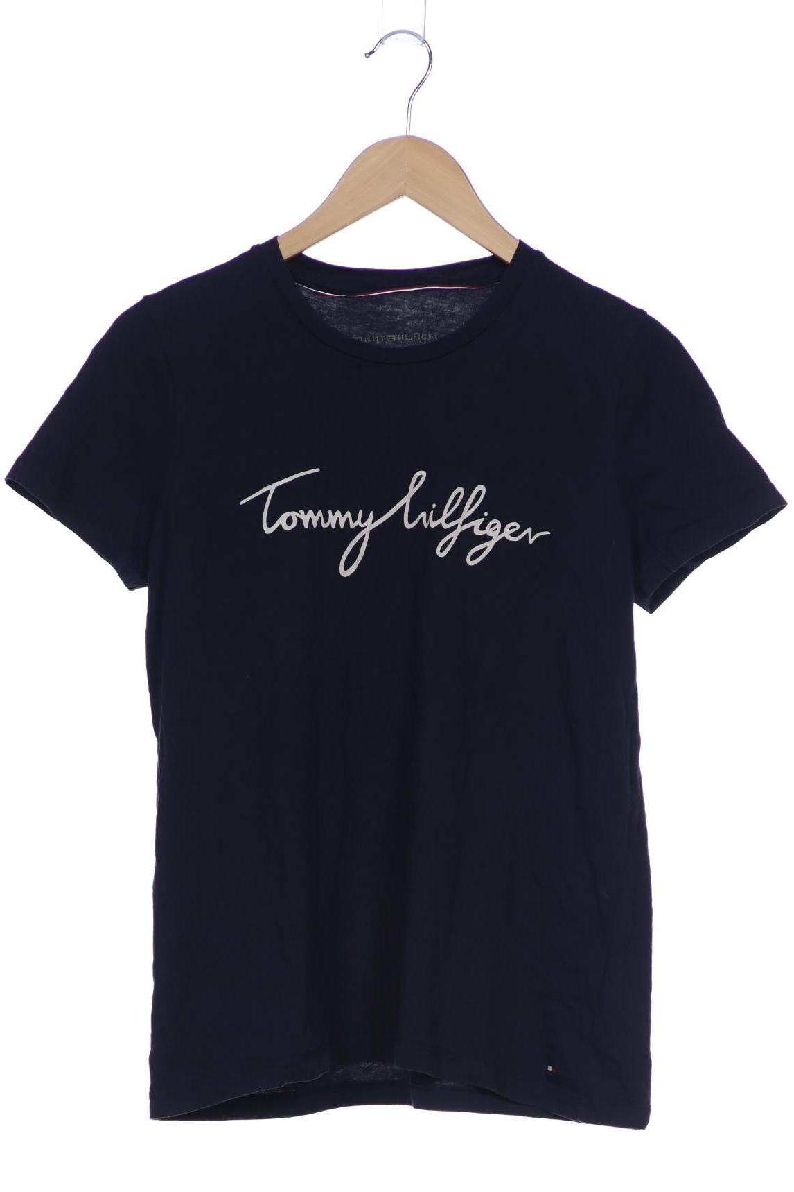

Tommy Hilfiger Damen T-Shirt, marineblau, Gr. 42