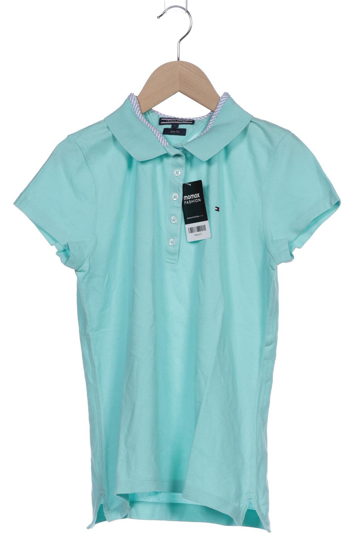 

Tommy Hilfiger Damen Poloshirt, türkis, Gr. 42