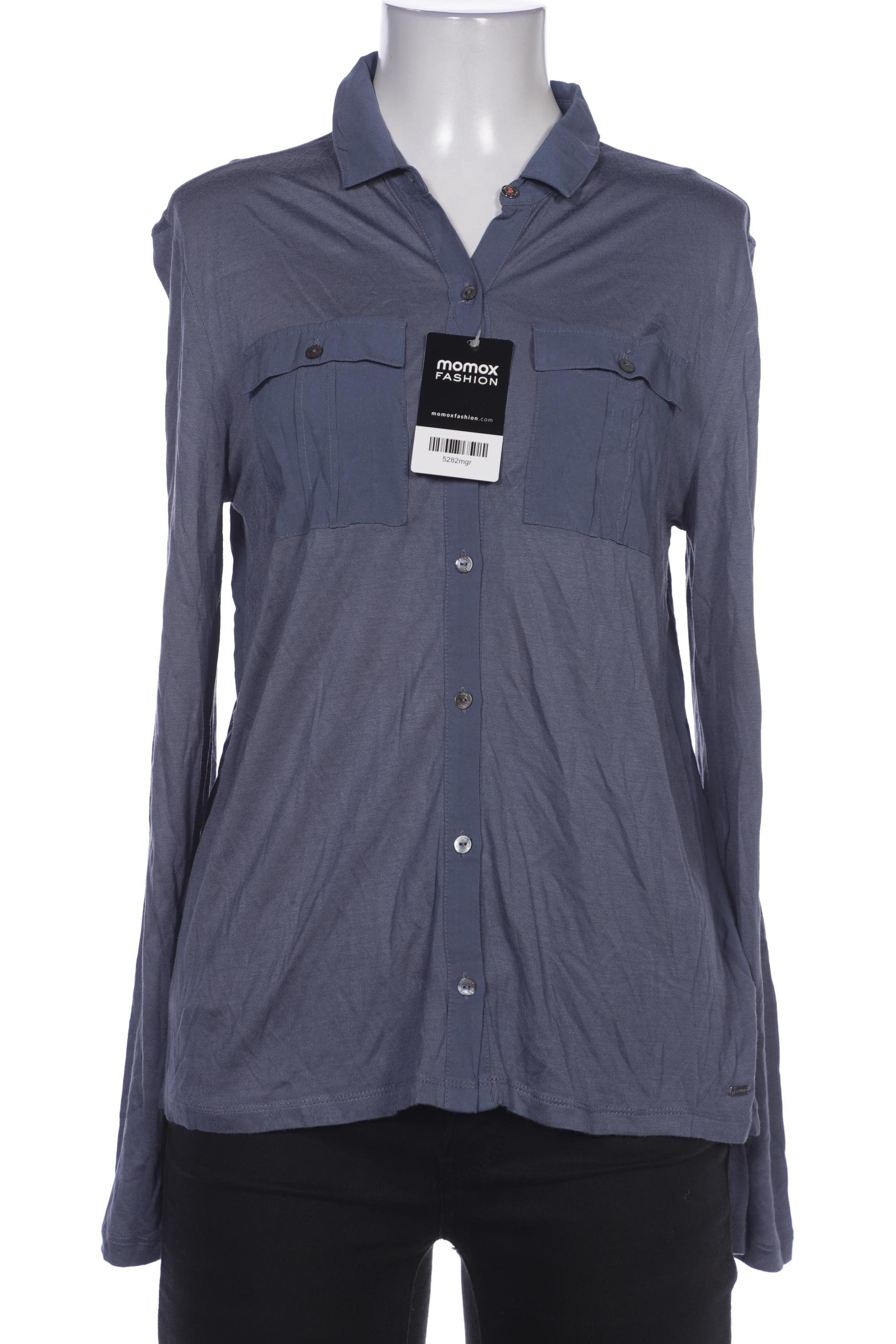 

Tommy Hilfiger Damen Bluse, blau, Gr. 34