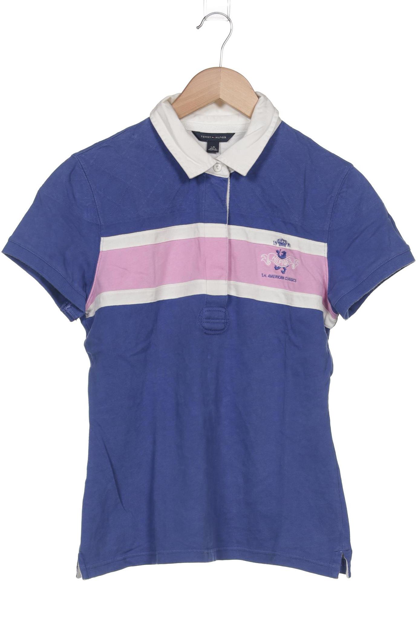 

Tommy Hilfiger Damen Poloshirt, blau, Gr. 42