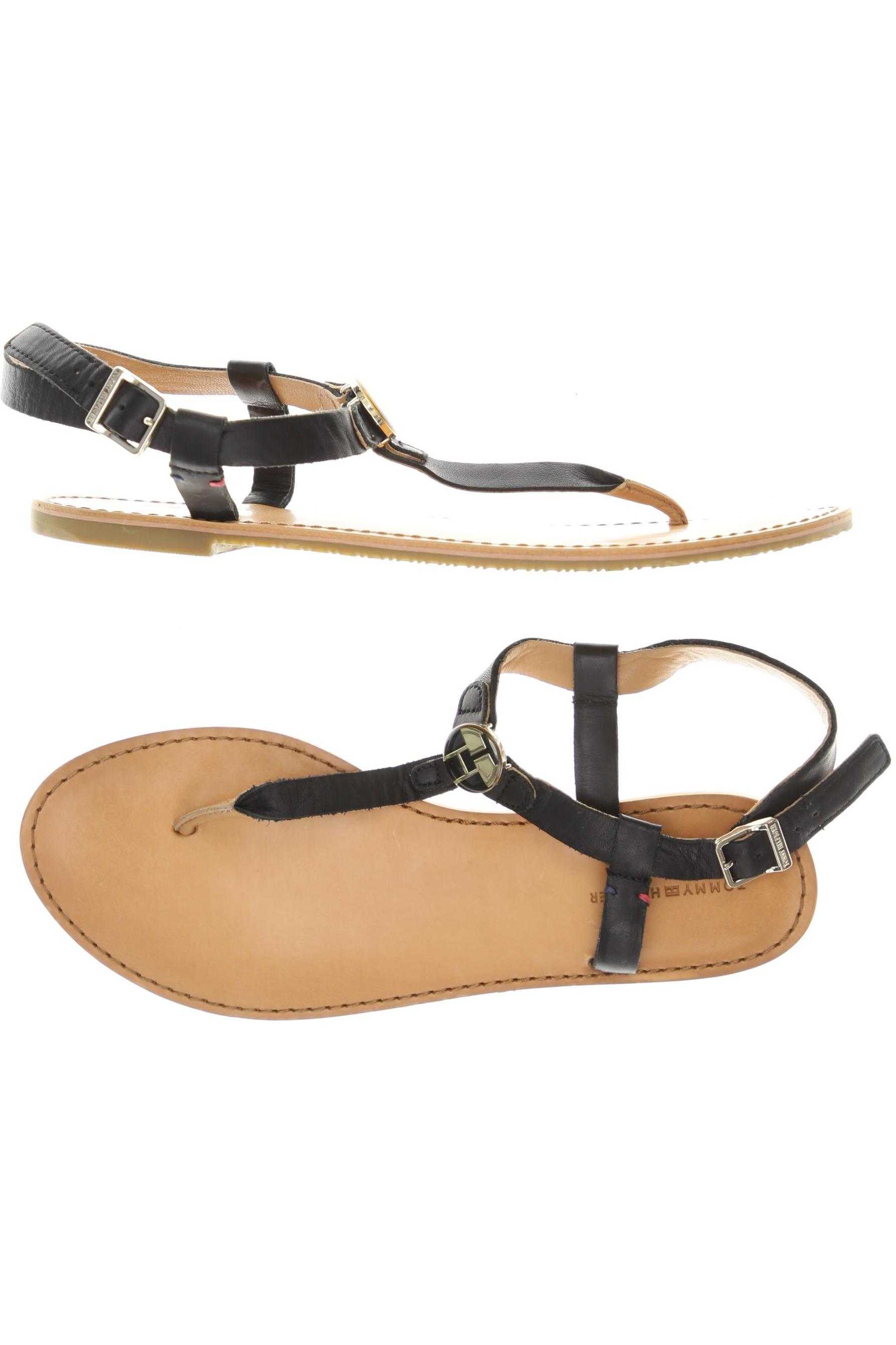 

Tommy Hilfiger Damen Sandale, schwarz, Gr. 39
