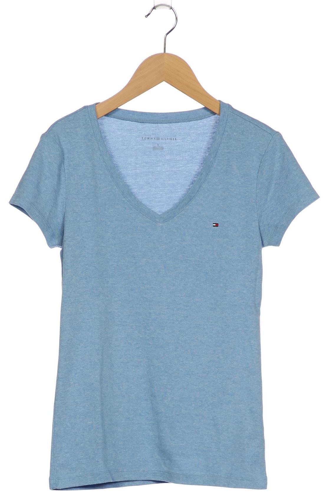 

Tommy Hilfiger Damen T-Shirt, hellblau, Gr. 38