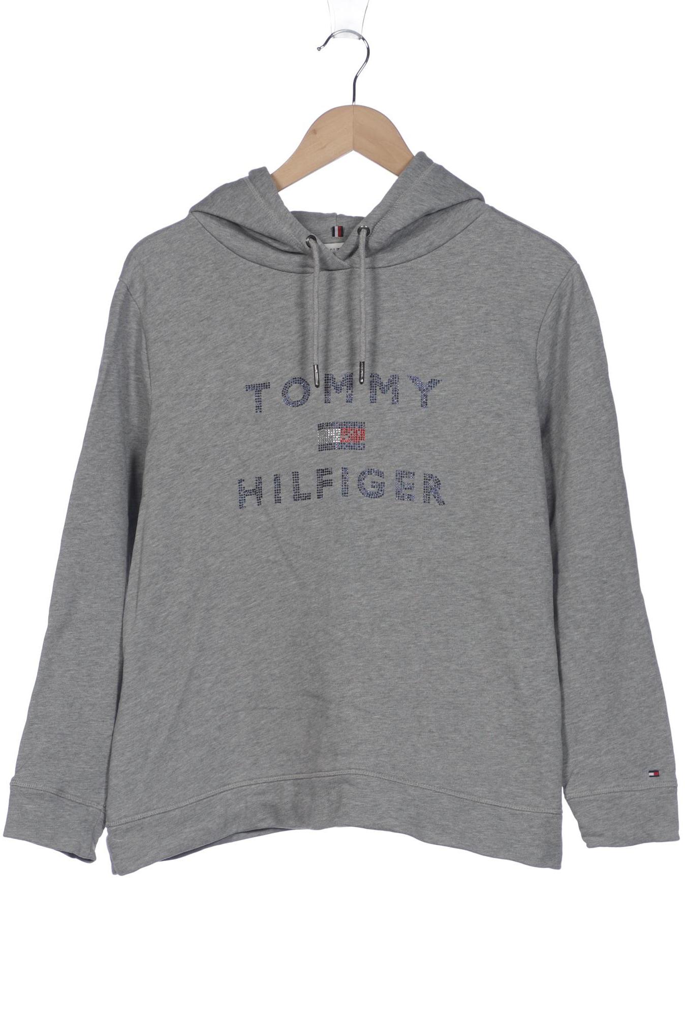 

Tommy Hilfiger Damen Kapuzenpullover, grau, Gr. 38