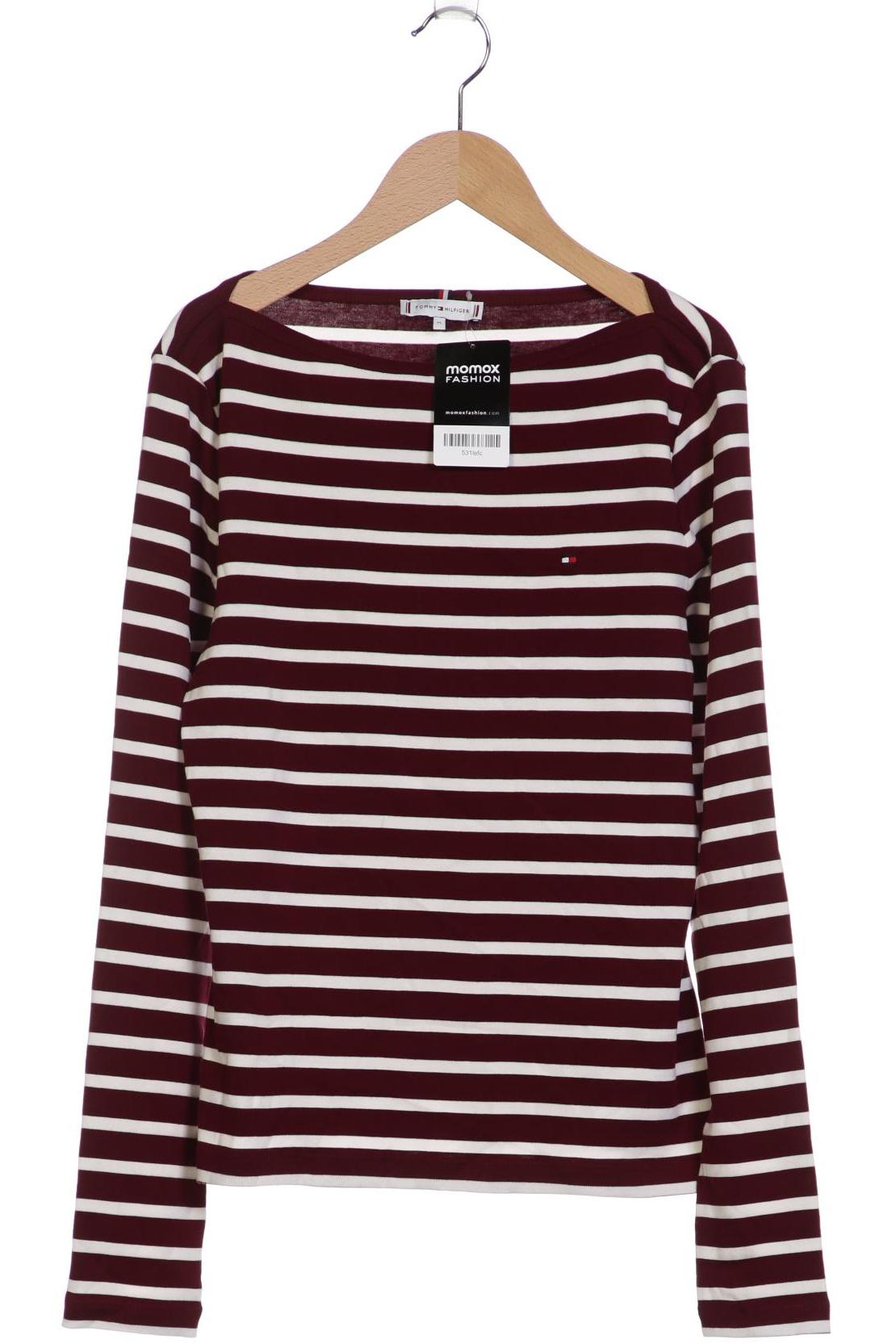 

Tommy Hilfiger Damen Langarmshirt, bordeaux, Gr. 38