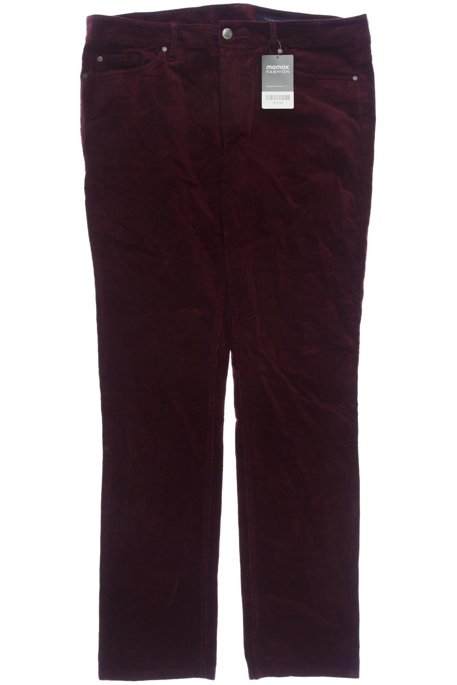 

Tommy Hilfiger Damen Stoffhose, bordeaux, Gr. 14