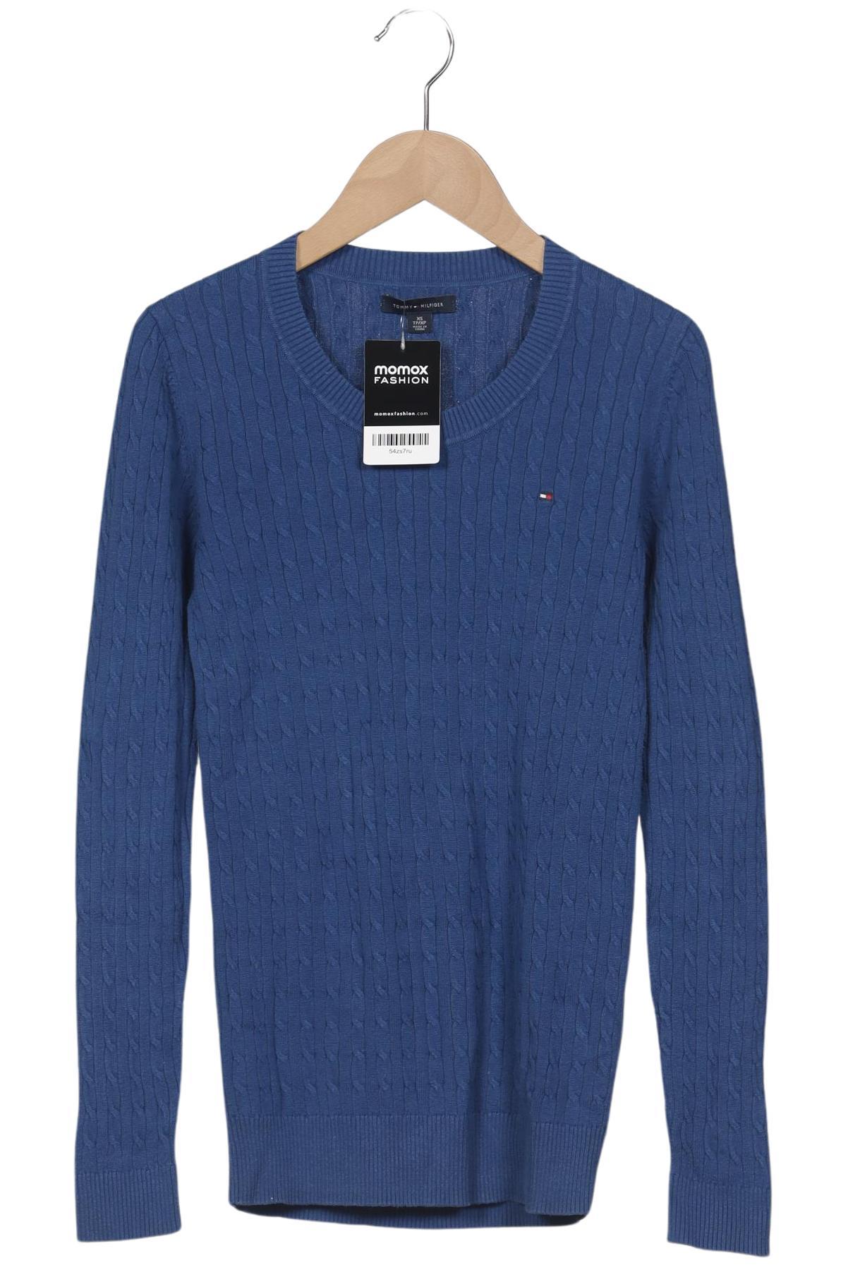 

Tommy Hilfiger Damen Pullover, blau, Gr. 34