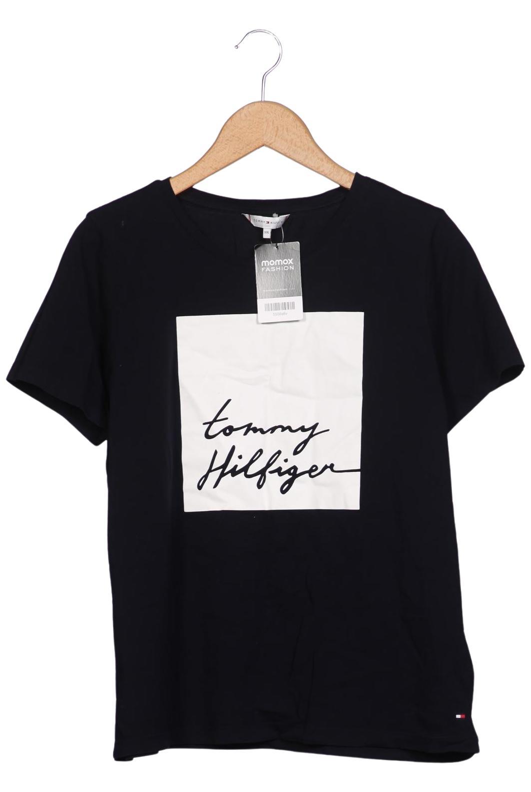 

Tommy Hilfiger Damen T-Shirt, marineblau, Gr. 46