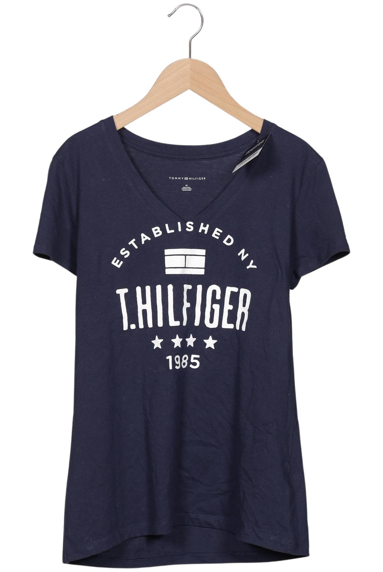 

Tommy Hilfiger Damen T-Shirt, marineblau, Gr. 38