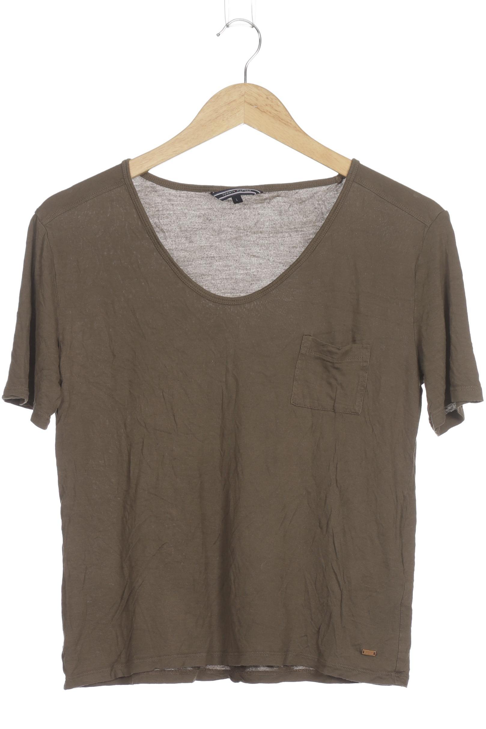 

Tommy Hilfiger Damen T-Shirt, braun, Gr. 42