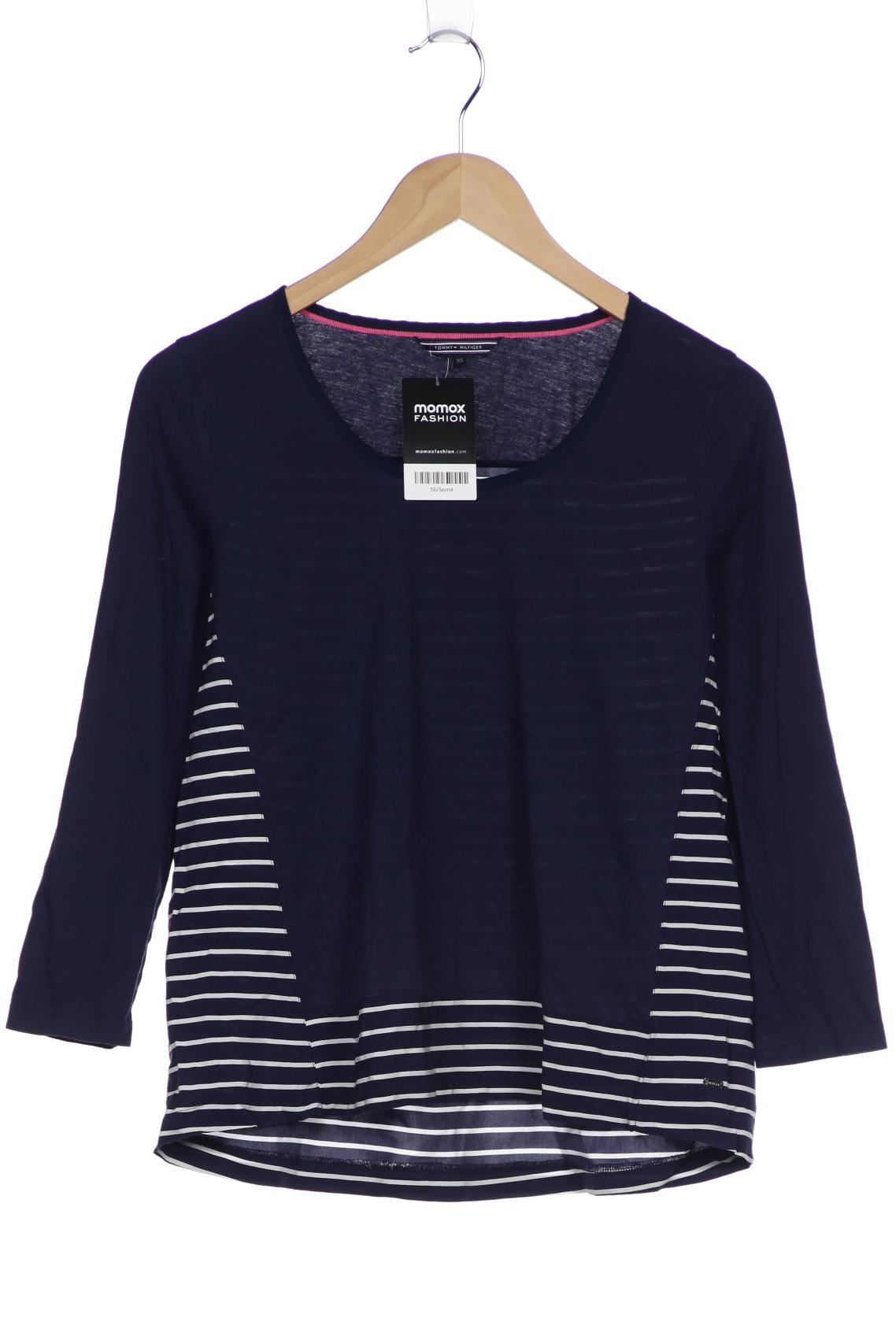 

Tommy Hilfiger Damen Langarmshirt, marineblau